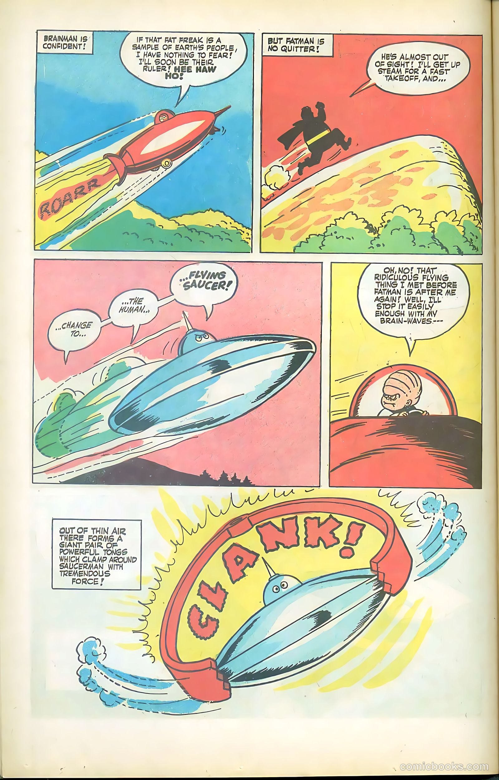 Fatman the Human Flying Saucer #2 (1967) — page 22