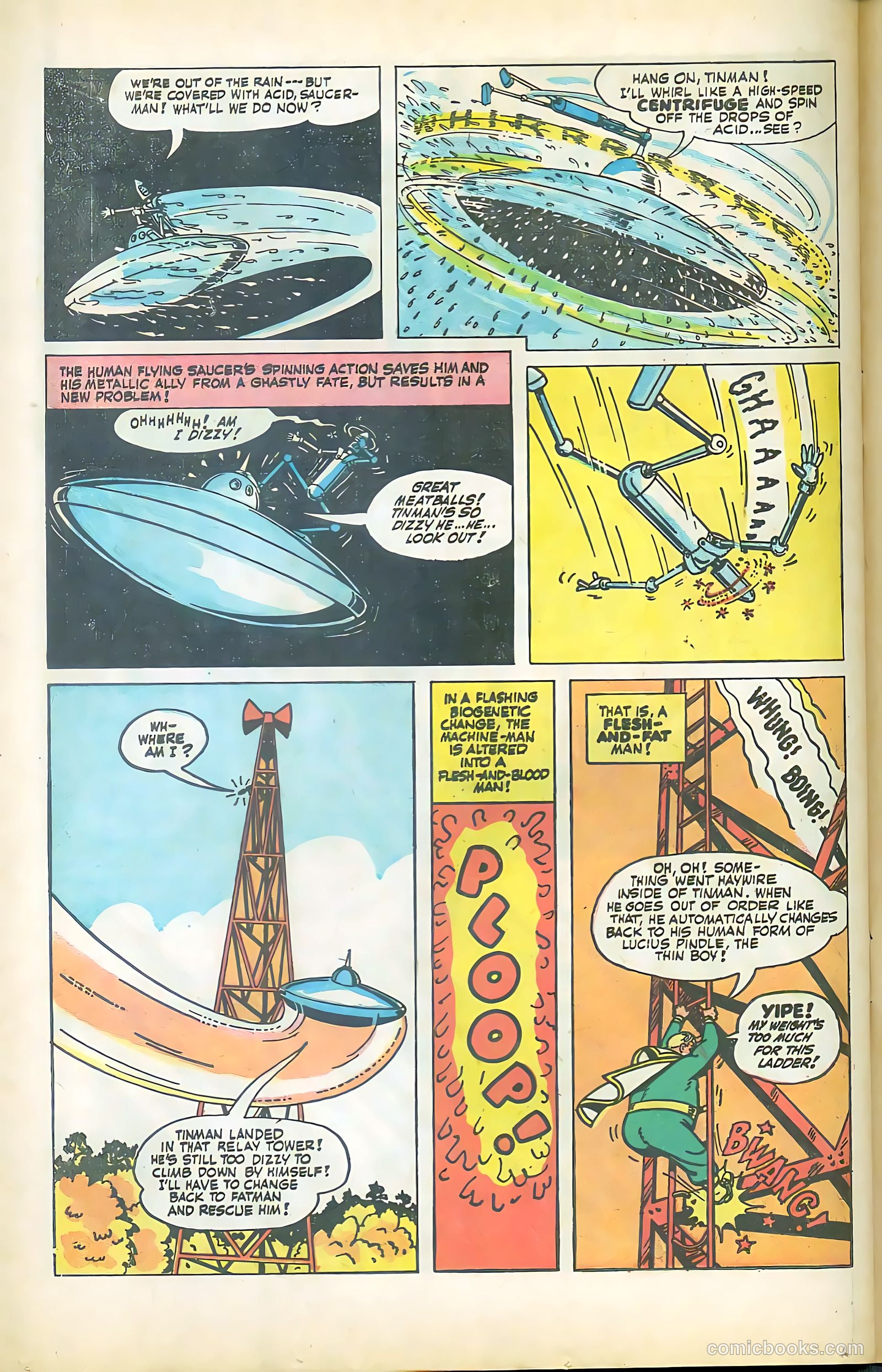 Fatman the Human Flying Saucer #2 (1967) — page 48