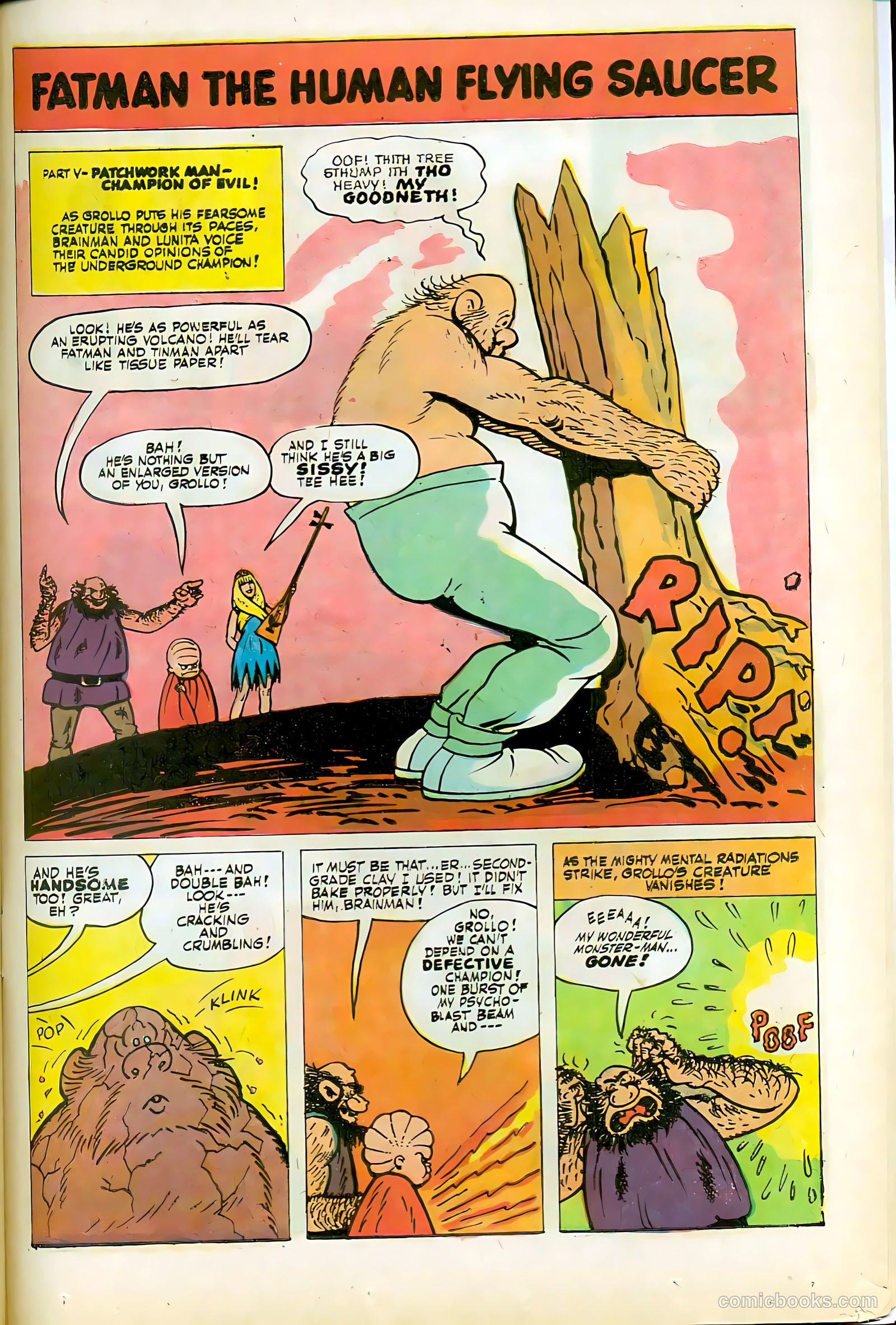 Fatman the Human Flying Saucer #2 (1967) — page 55