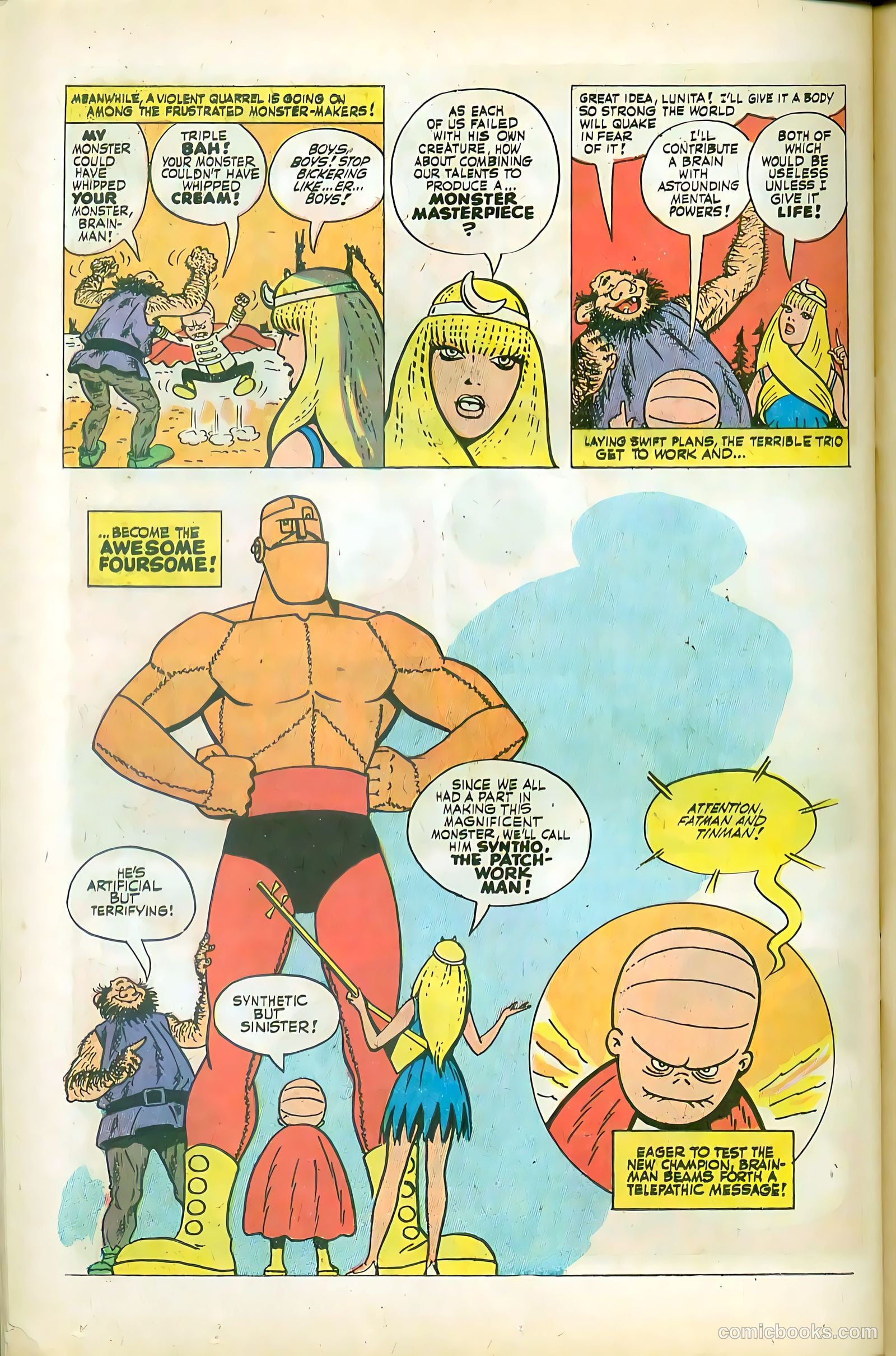 Fatman the Human Flying Saucer #2 (1967) — page 58
