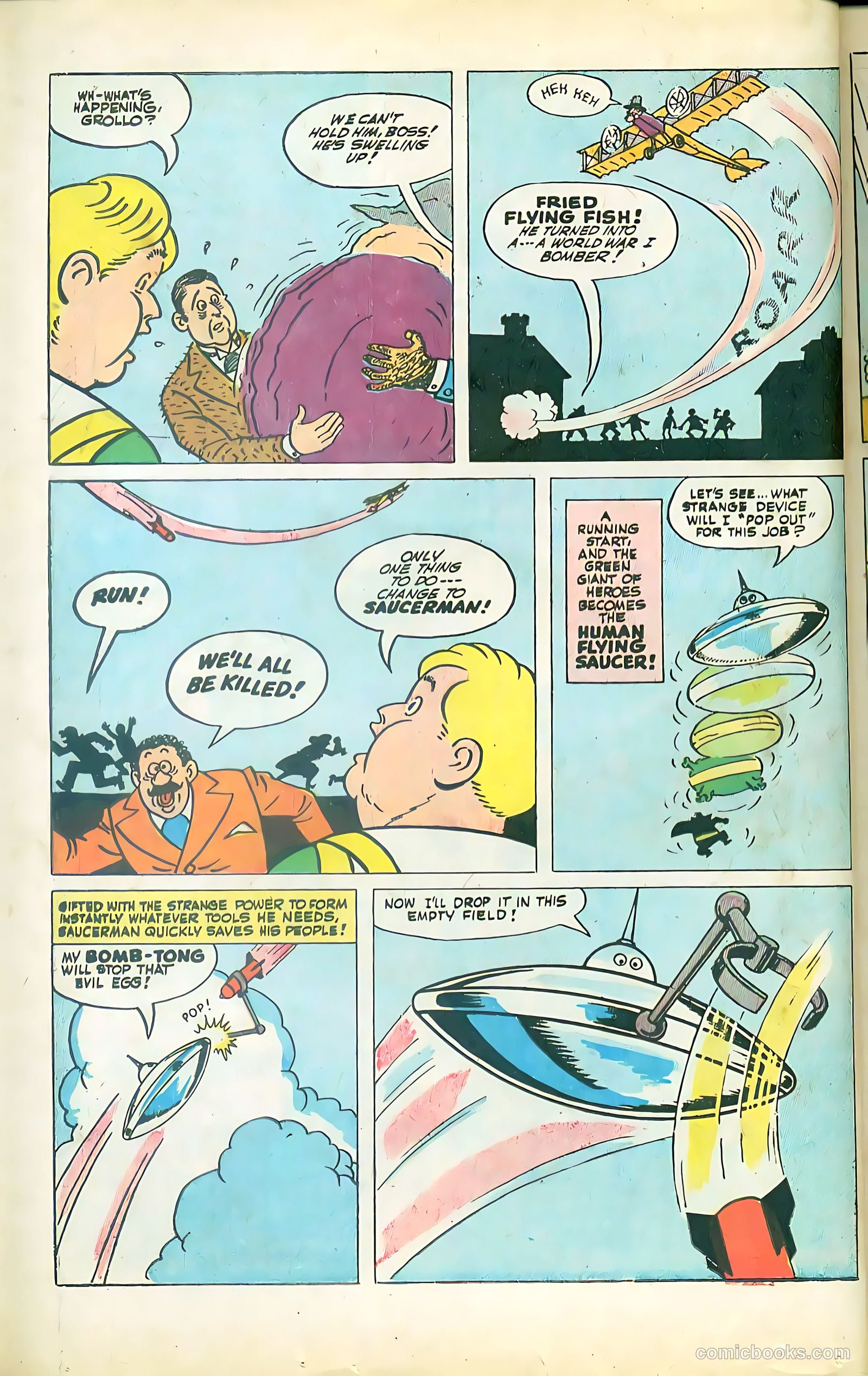 Fatman the Human Flying Saucer #3 (1967) — page 8