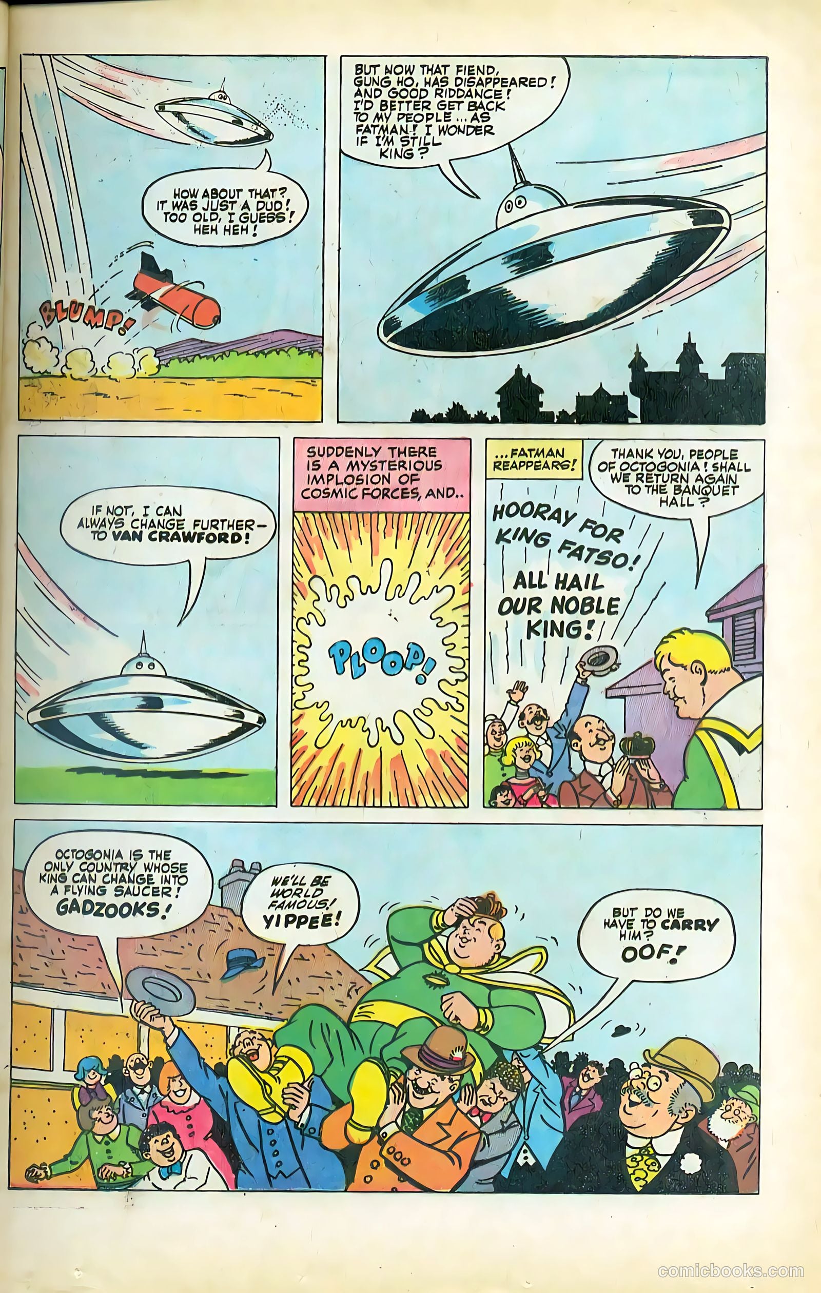 Fatman the Human Flying Saucer #3 (1967) — page 9
