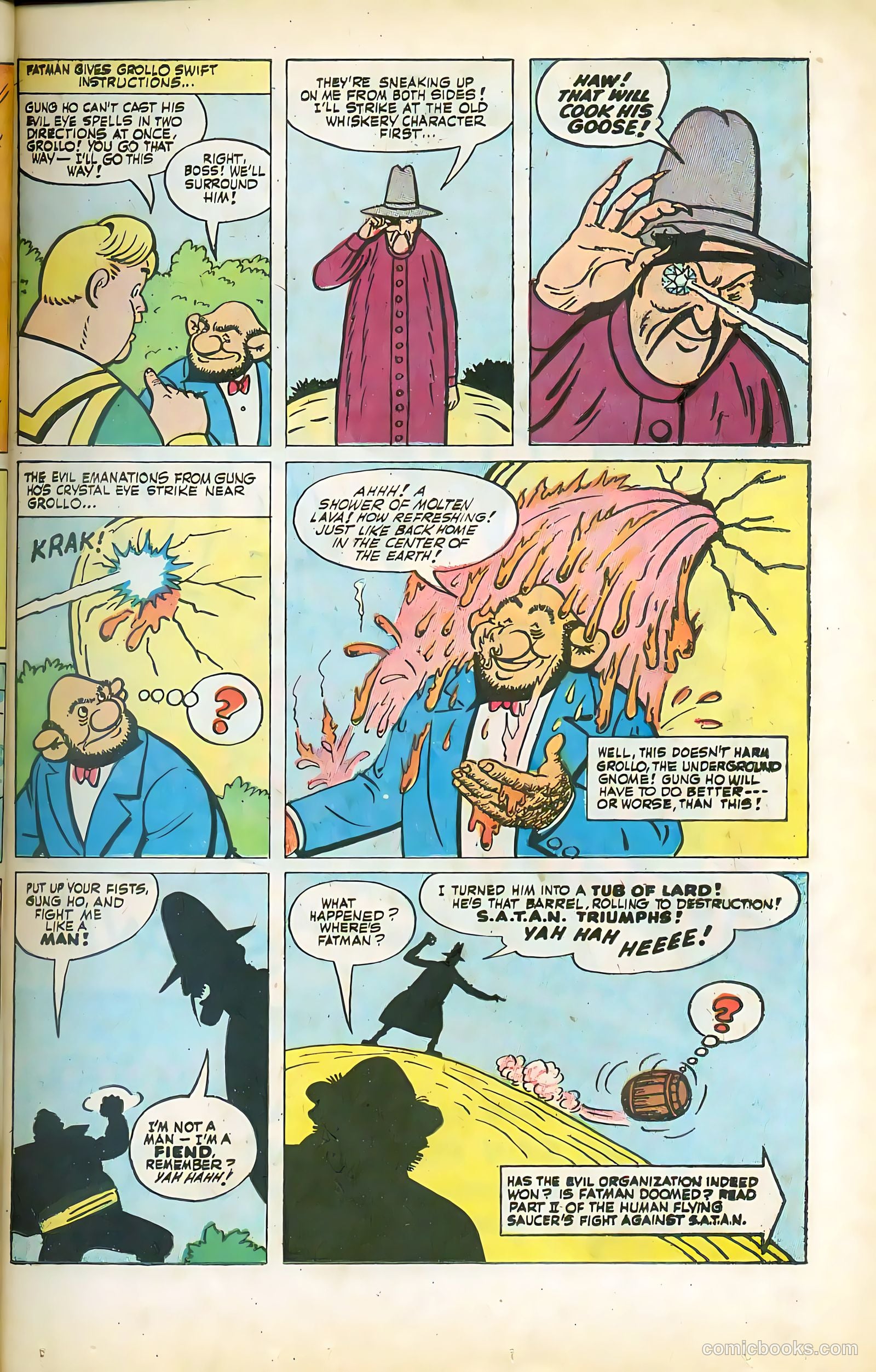 Fatman the Human Flying Saucer #3 (1967) — page 11