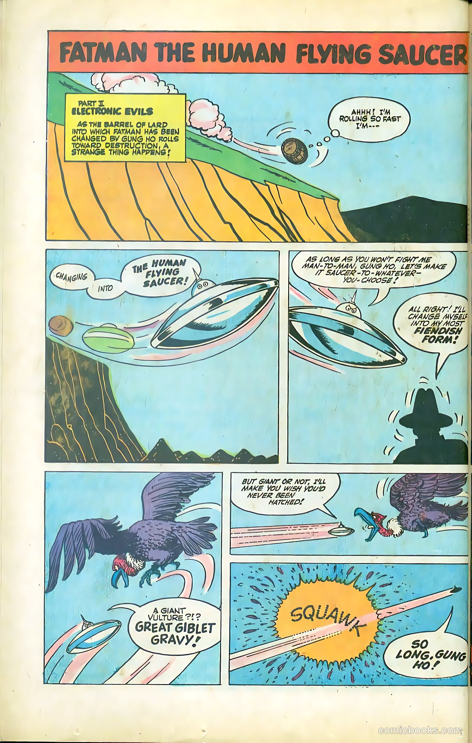 Fatman the Human Flying Saucer #3 (1967) — page 14