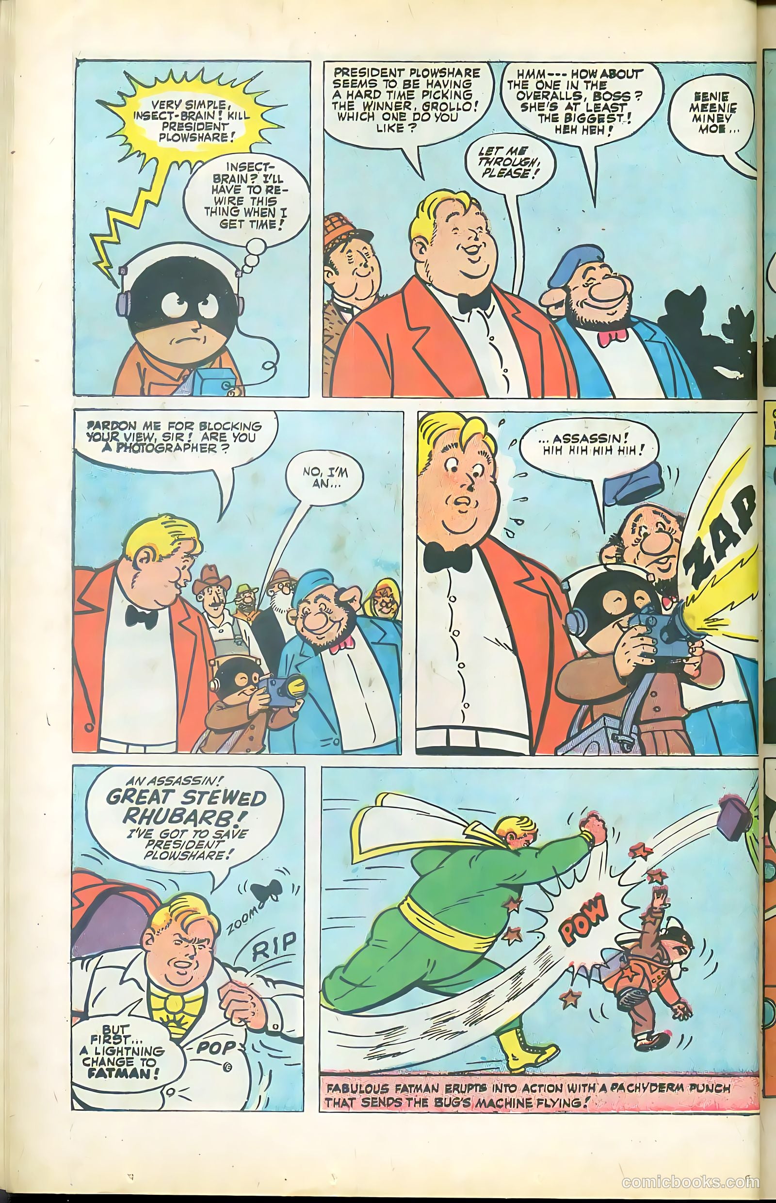 Fatman the Human Flying Saucer #3 (1967) — page 16