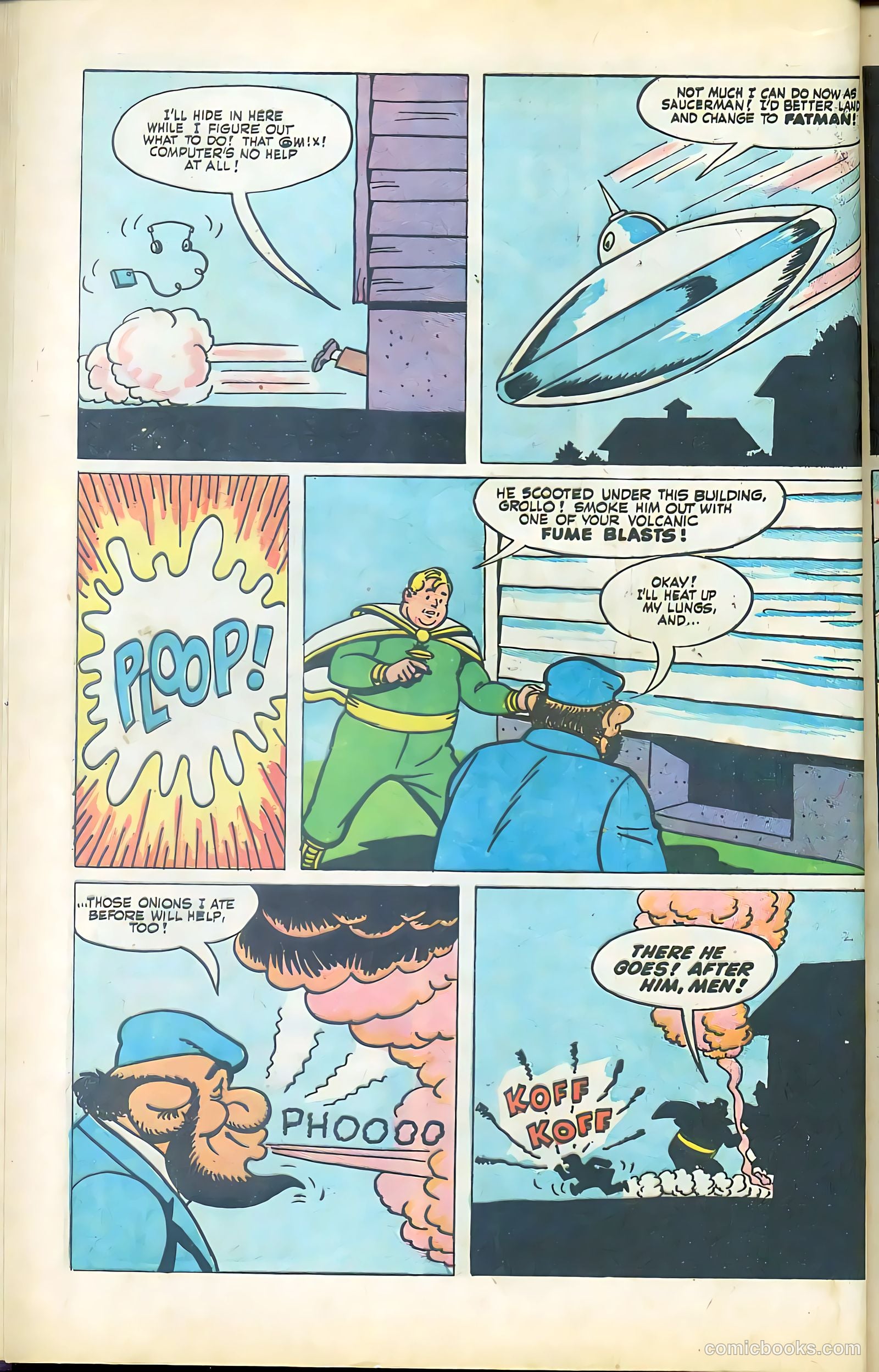 Fatman the Human Flying Saucer #3 (1967) — page 20