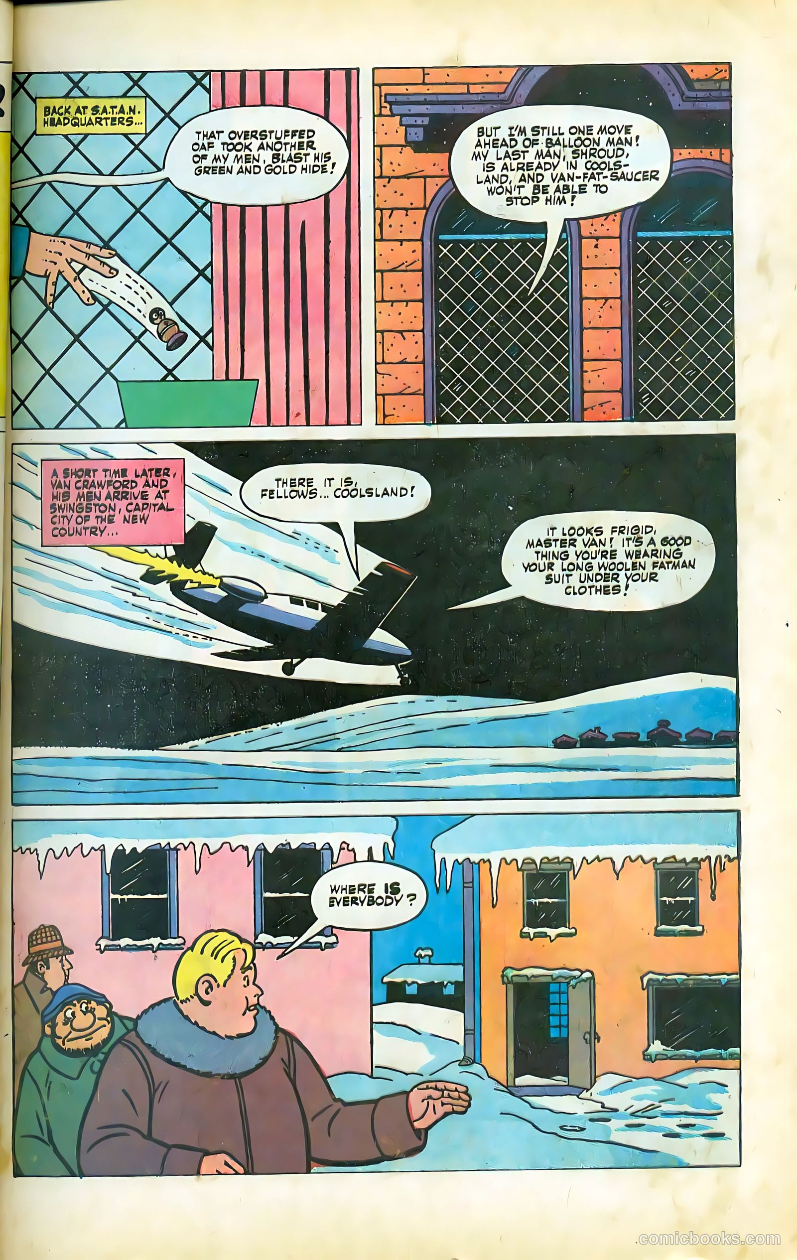 Fatman the Human Flying Saucer #3 (1967) — page 25