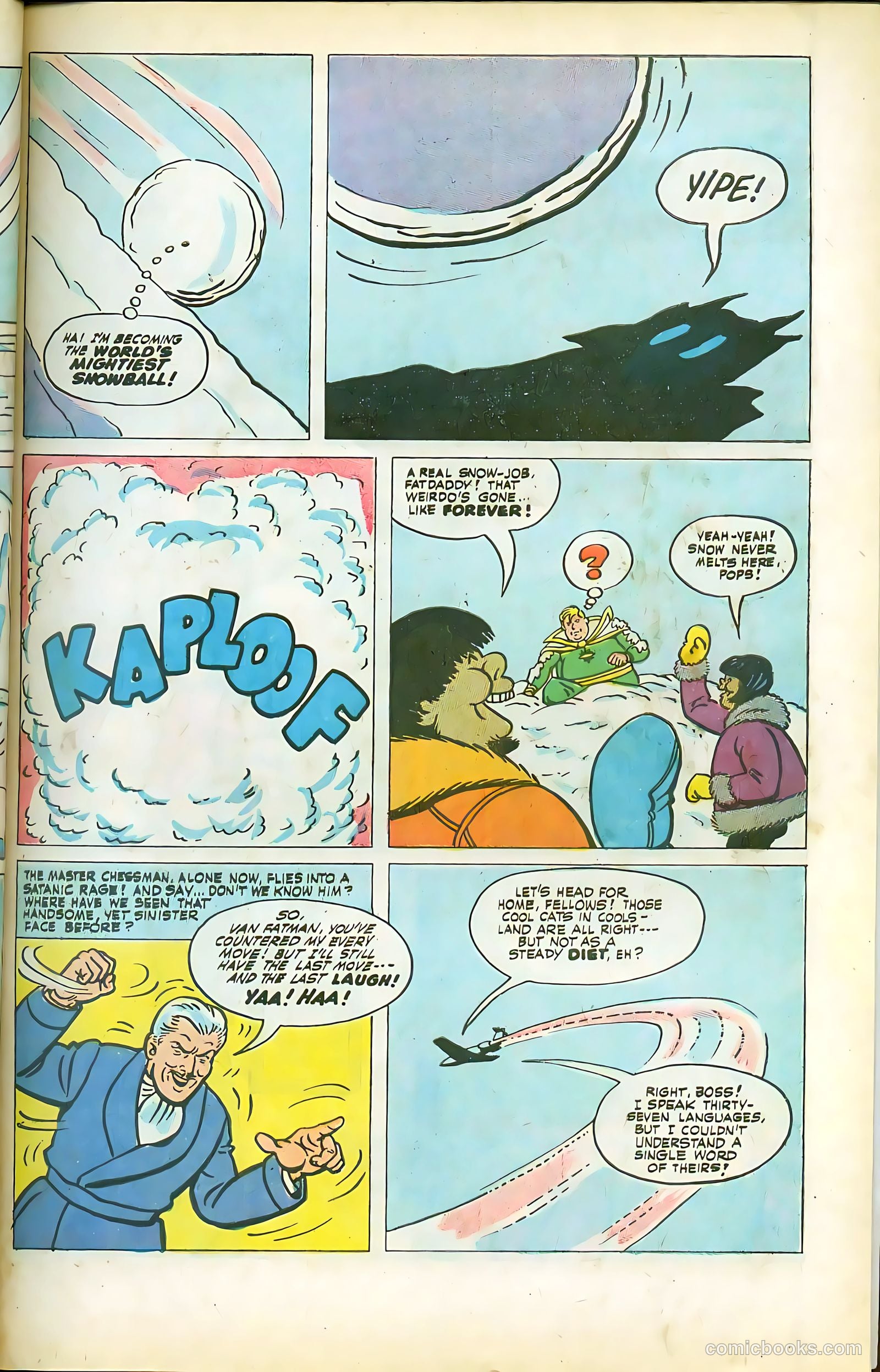 Fatman the Human Flying Saucer #3 (1967) — page 29