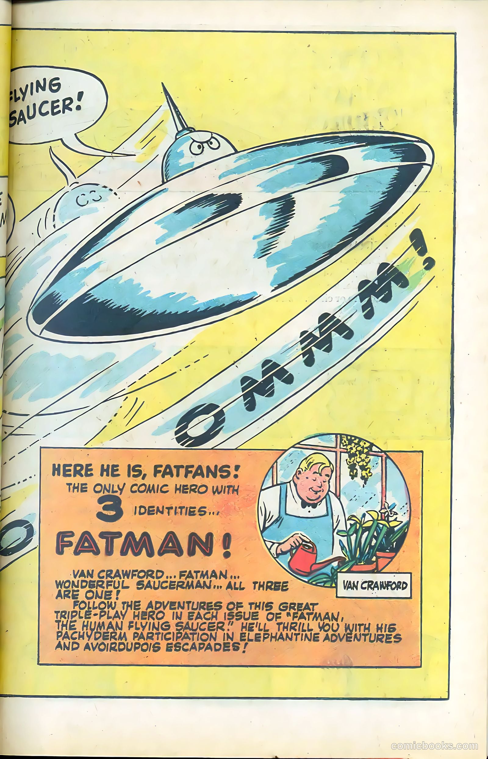 Fatman the Human Flying Saucer #3 (1967) — page 35