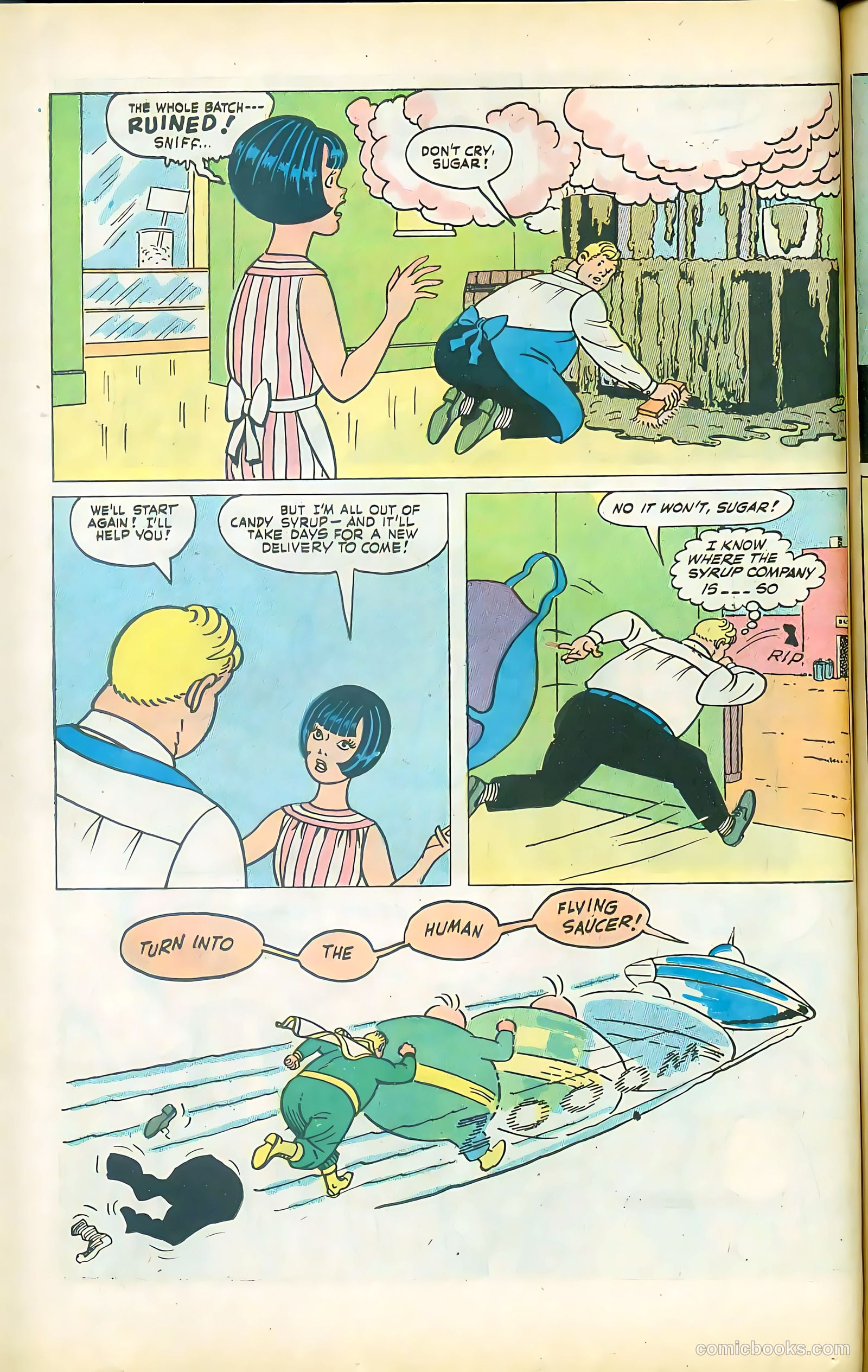 Fatman the Human Flying Saucer #3 (1967) — page 50