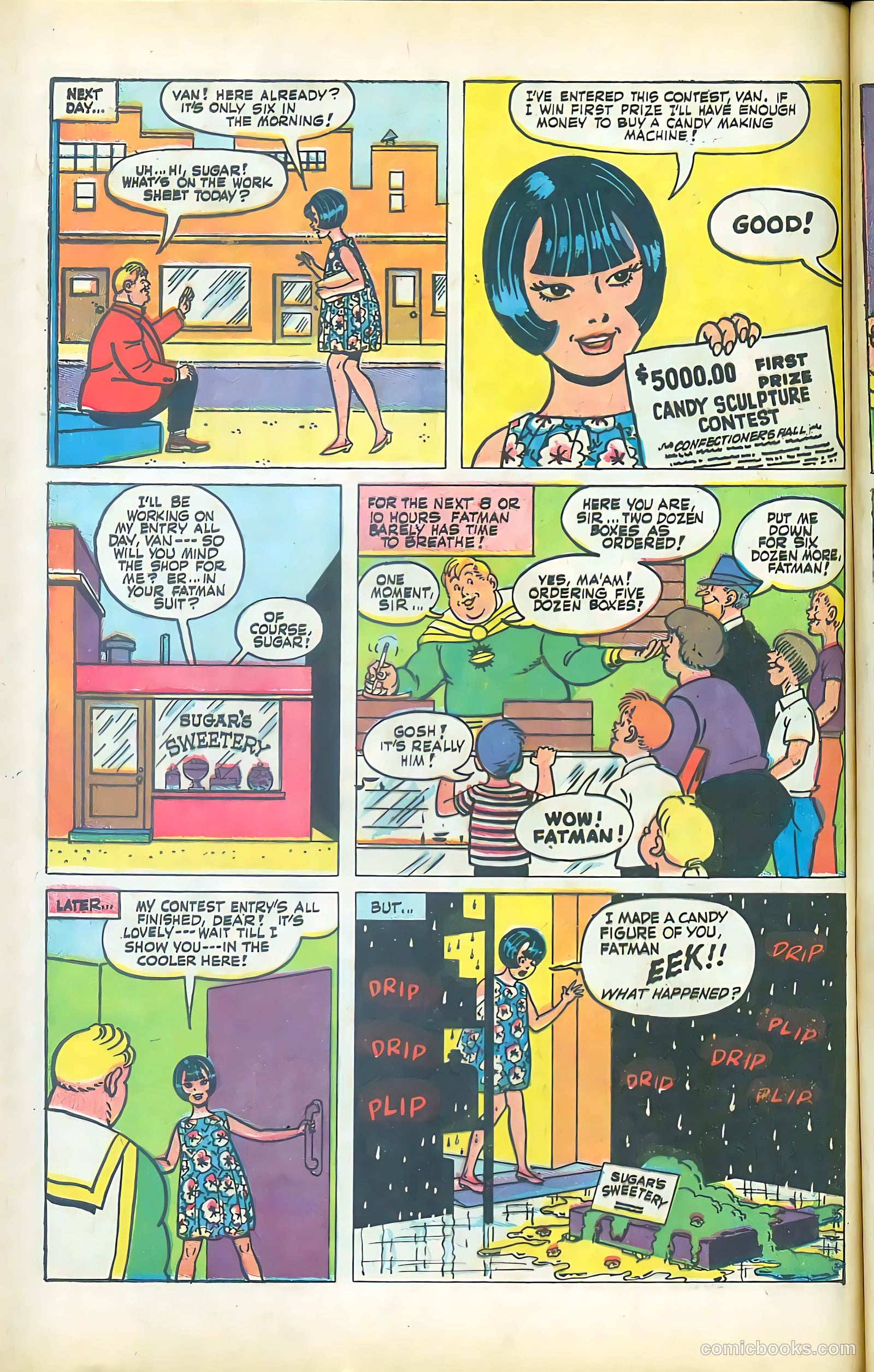 Fatman the Human Flying Saucer #3 (1967) — page 54