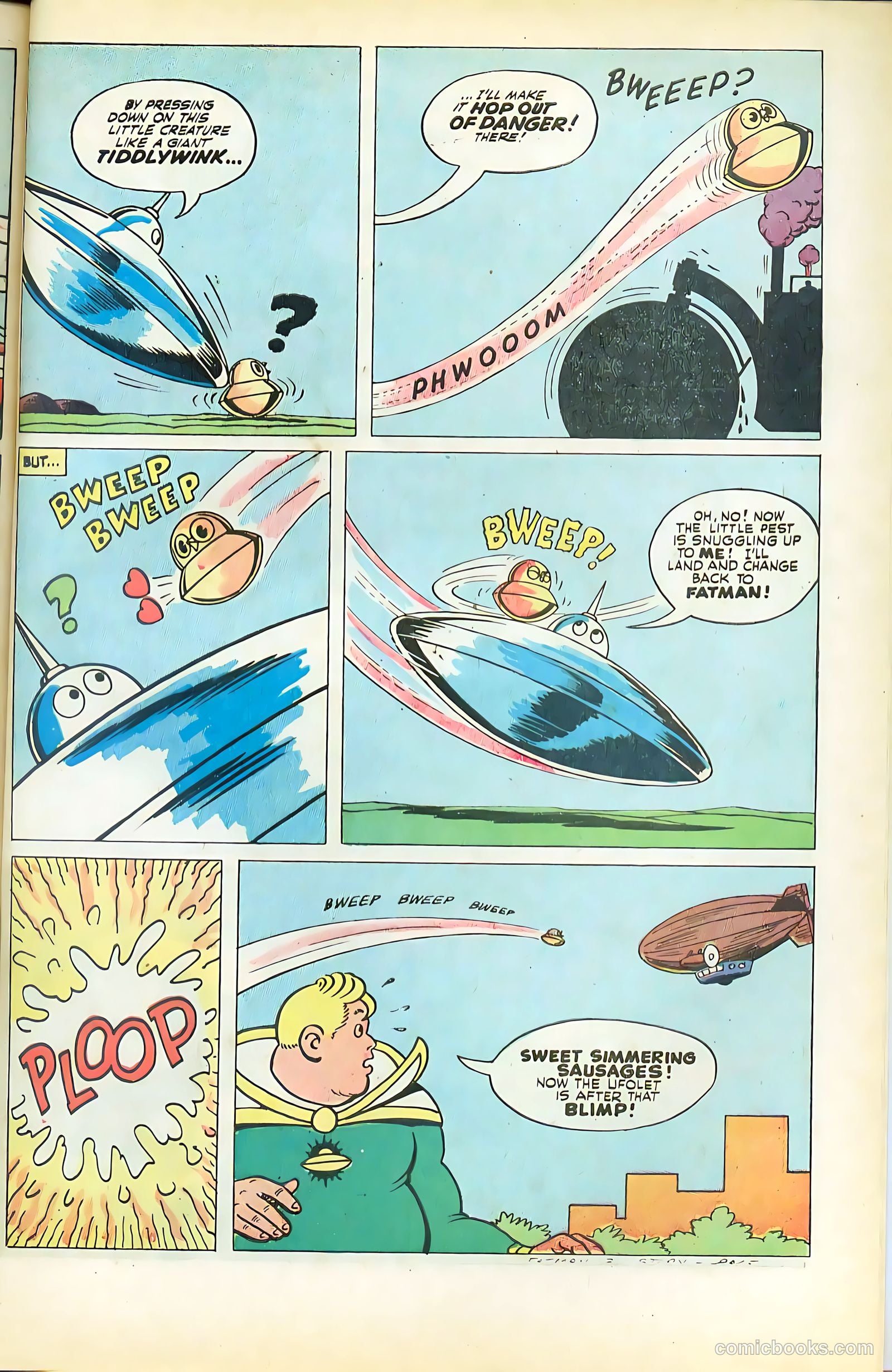 Fatman the Human Flying Saucer #3 (1967) — page 61