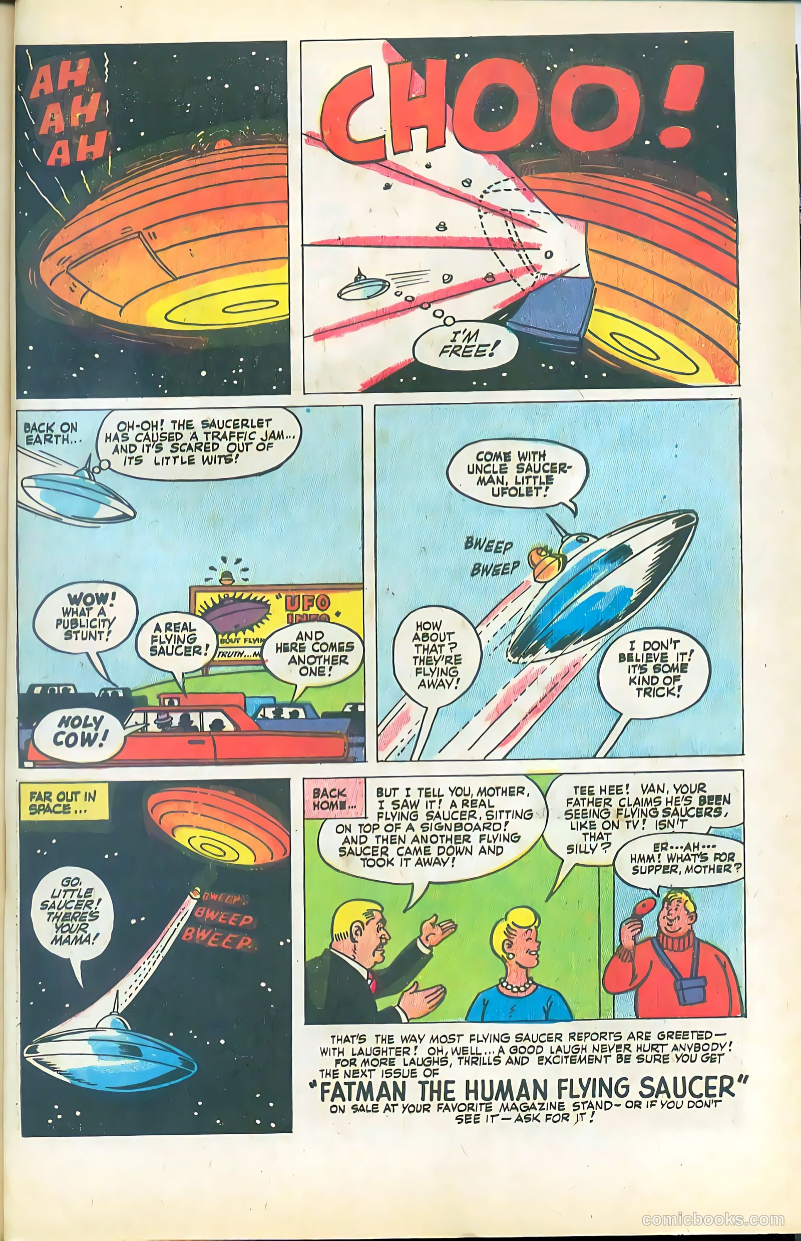 Fatman the Human Flying Saucer #3 (1967) — page 65