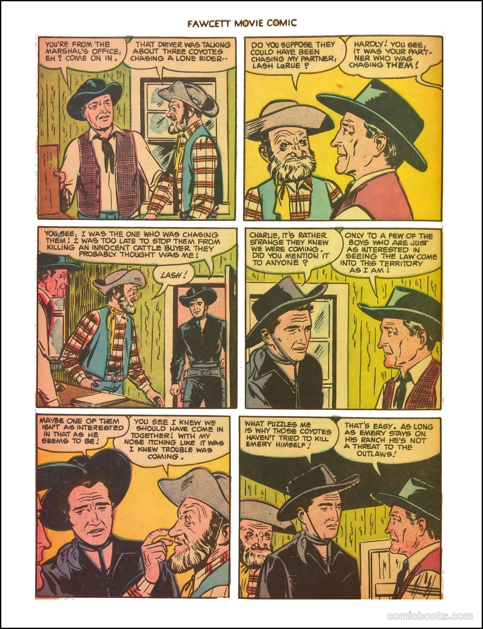 Fawcett Movie Comic #11 (1951) — page 10 of 35