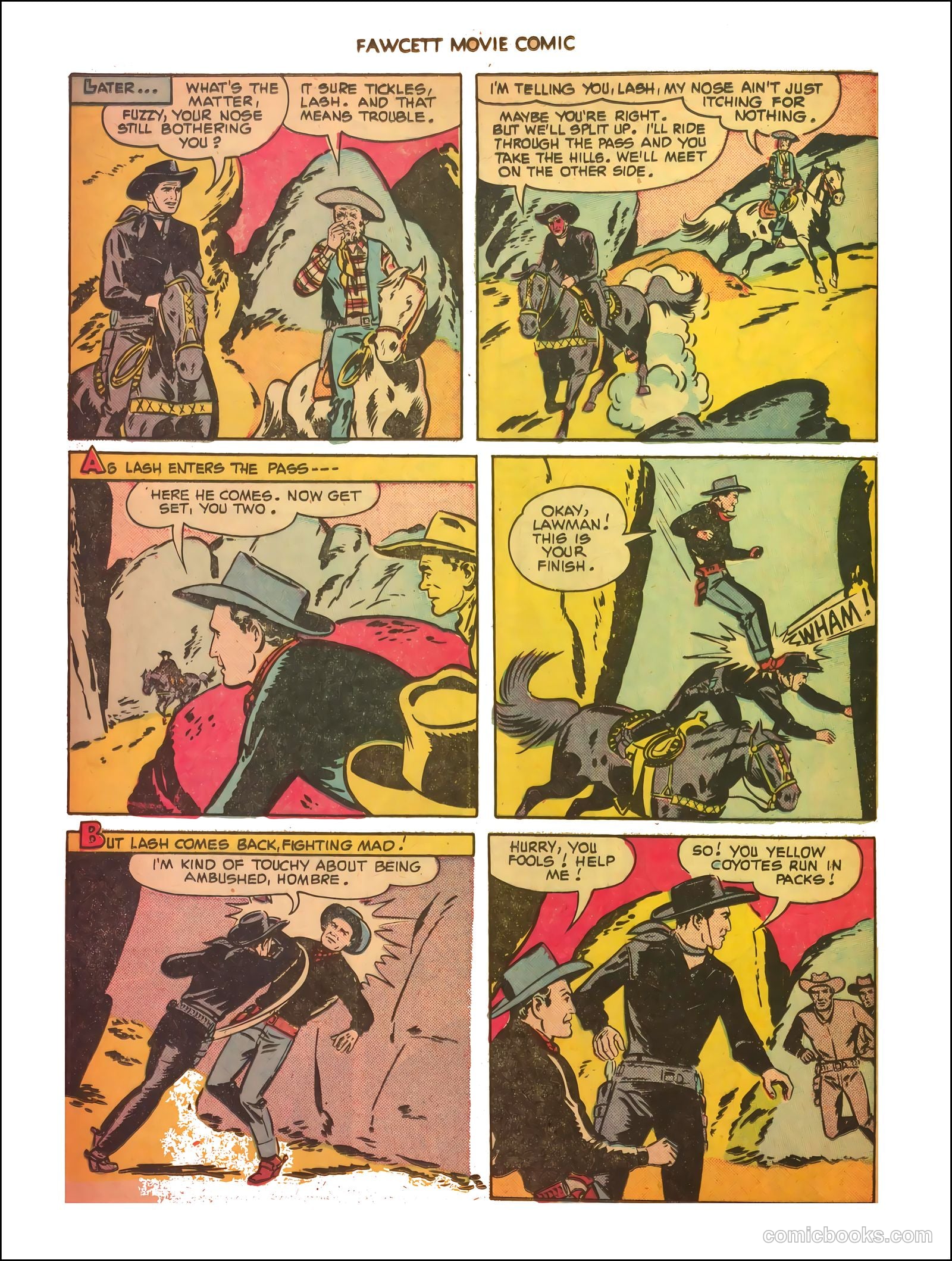 Fawcett Movie Comic #11 (1951) — page 12 of 35