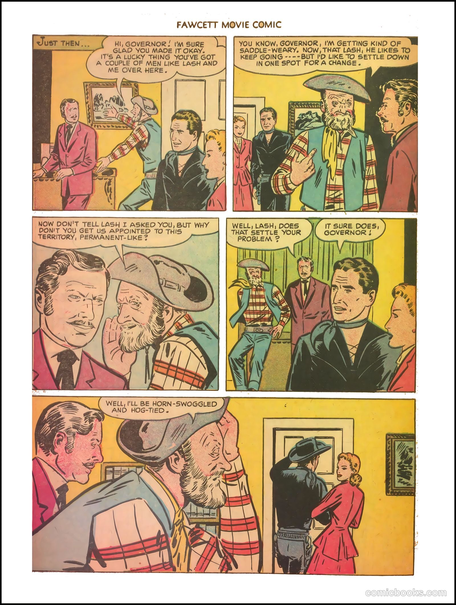 Fawcett Movie Comic #11 (1951) — page 33 of 35