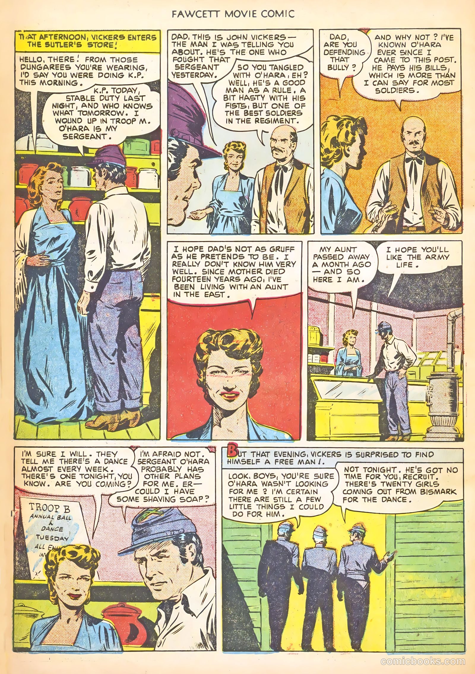 Fawcett Movie Comic #13 (1951) — page 10 of 36