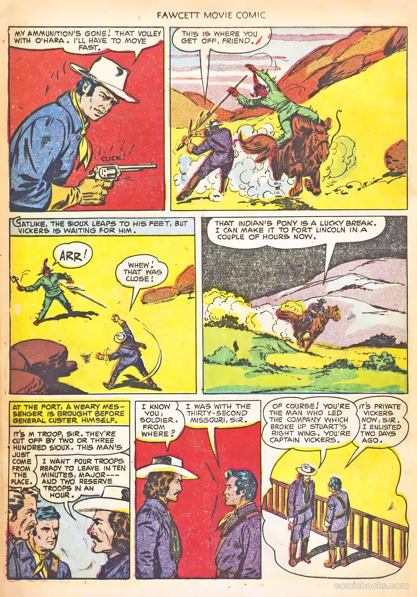 Fawcett Movie Comic #13 (1951) — page 16 of 36