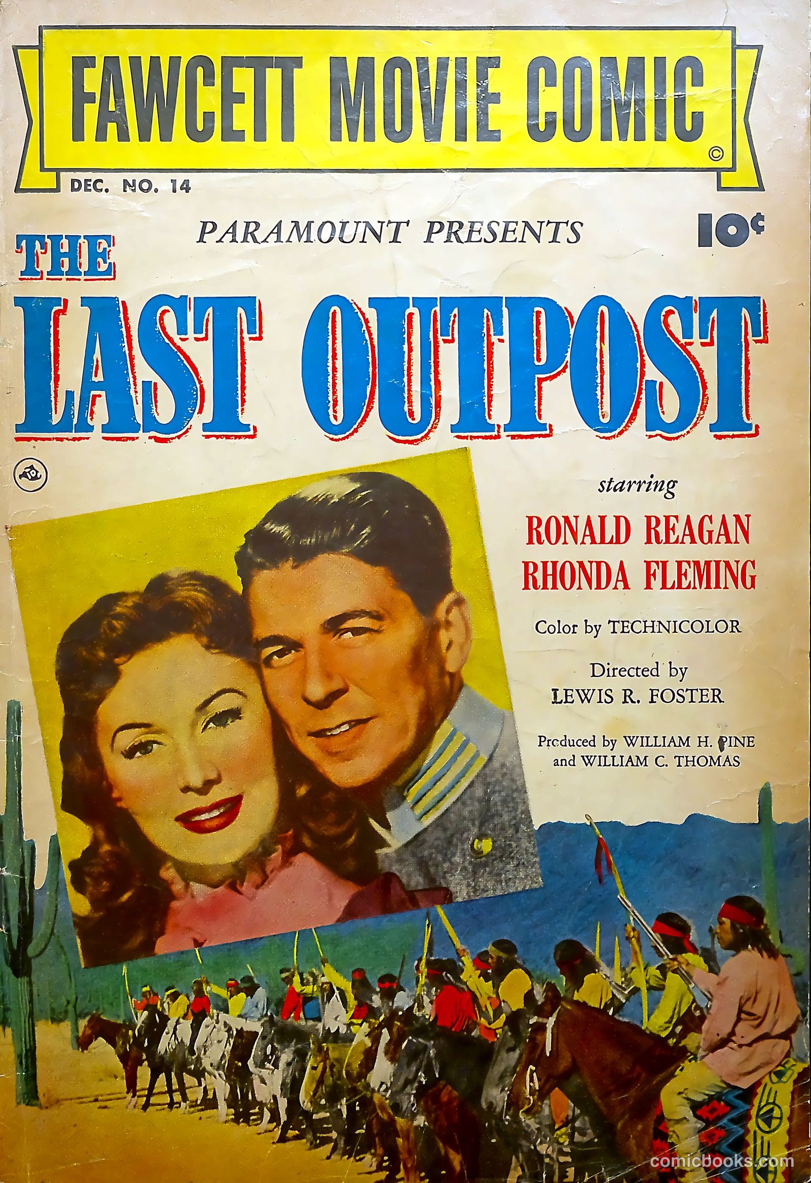 Fawcett Movie Comic #14 cover