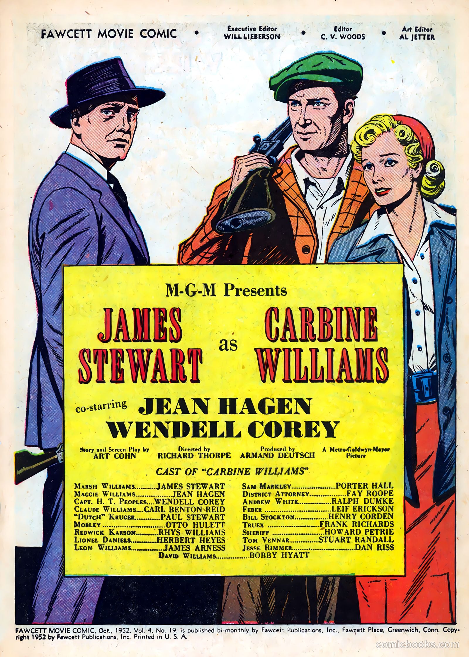 Fawcett Movie Comic #19 (1952) — page 3 of 36