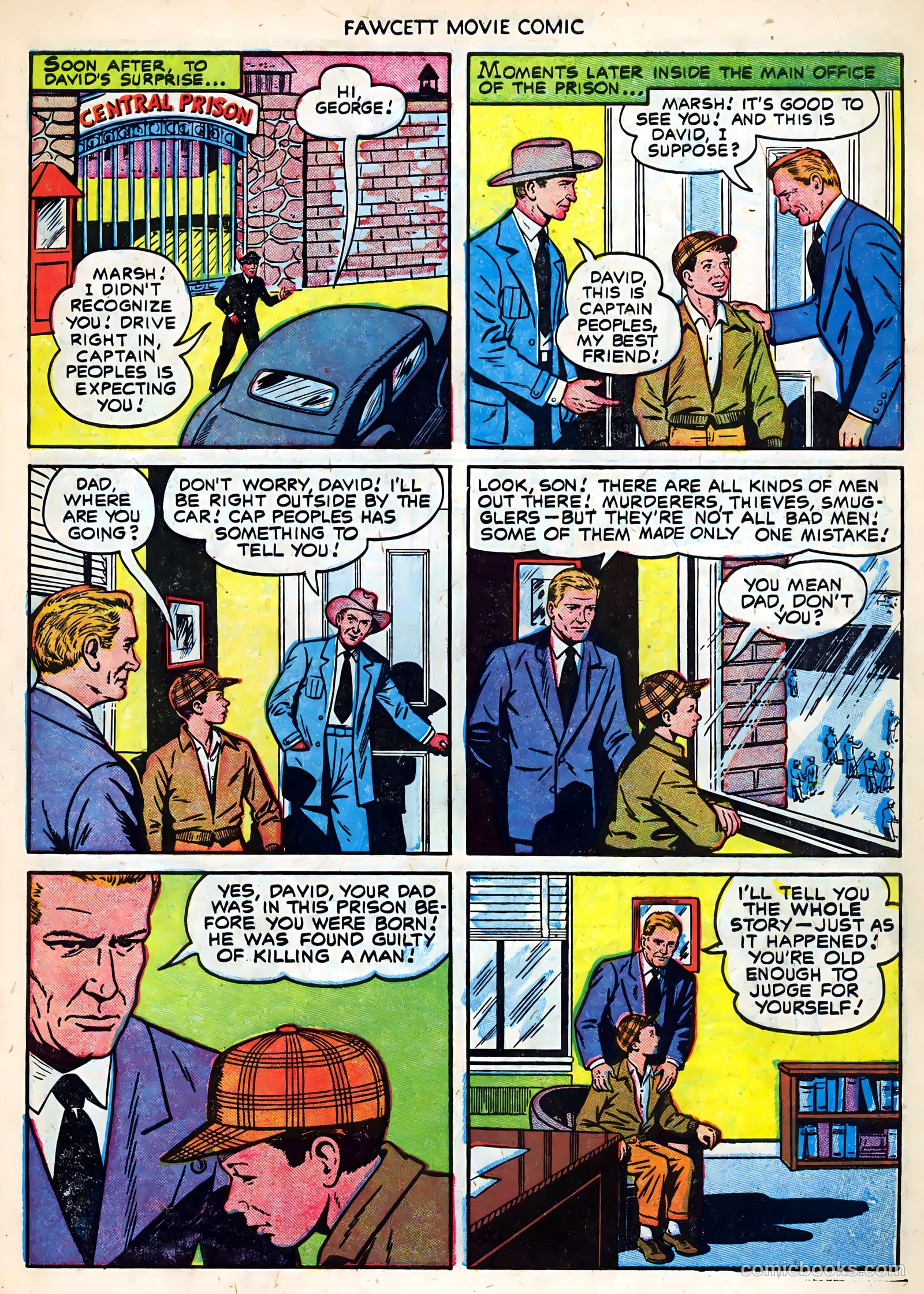 Fawcett Movie Comic #19 (1952) — page 7 of 36