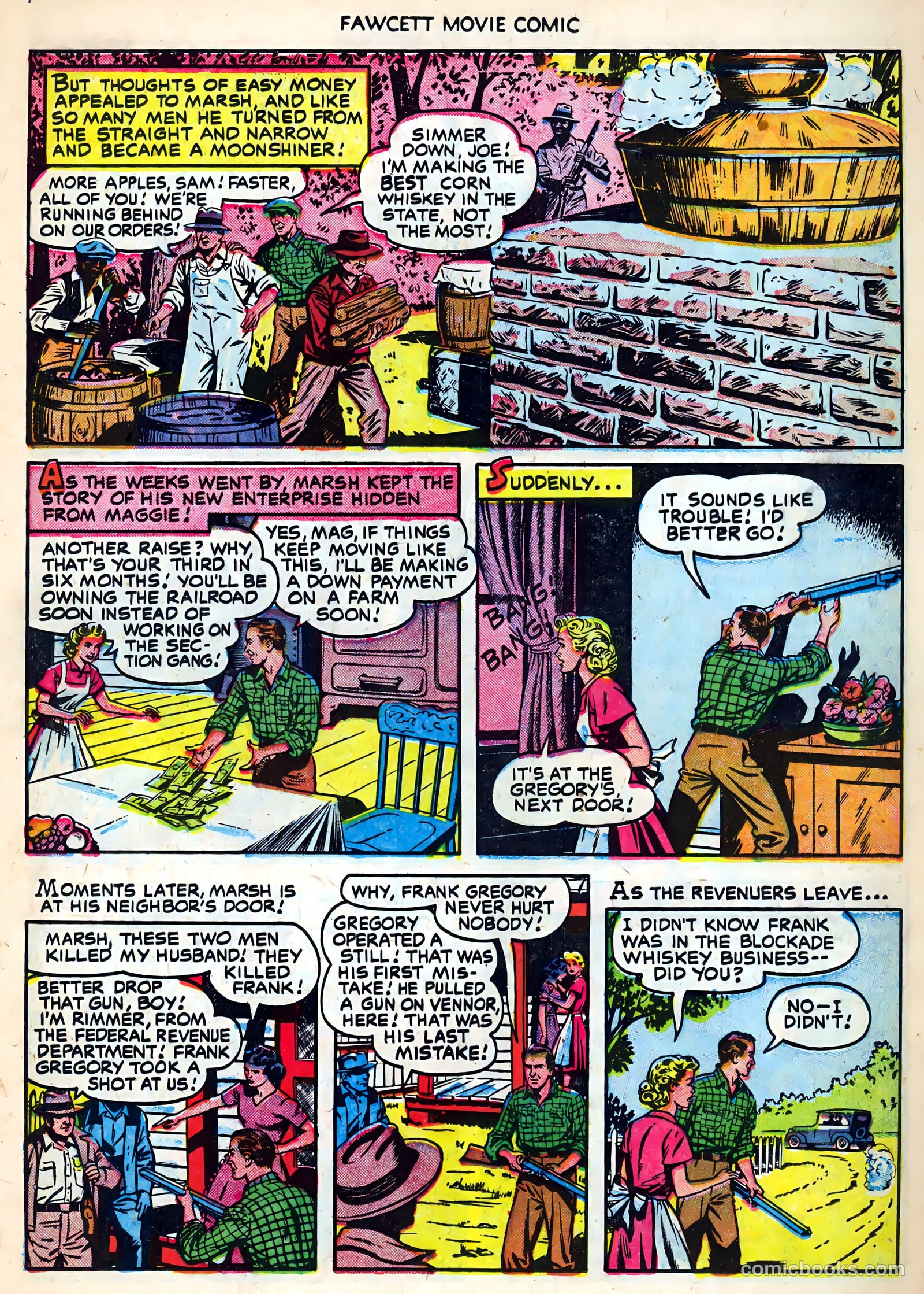 Fawcett Movie Comic #19 (1952) — page 11 of 36