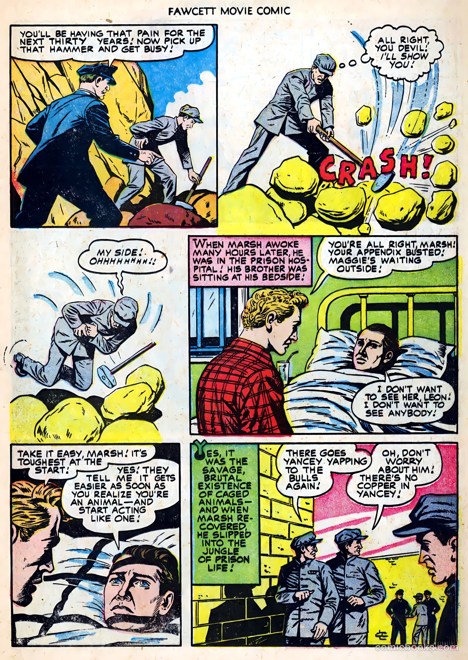 Fawcett Movie Comic #19 (1952) — page 17 of 36