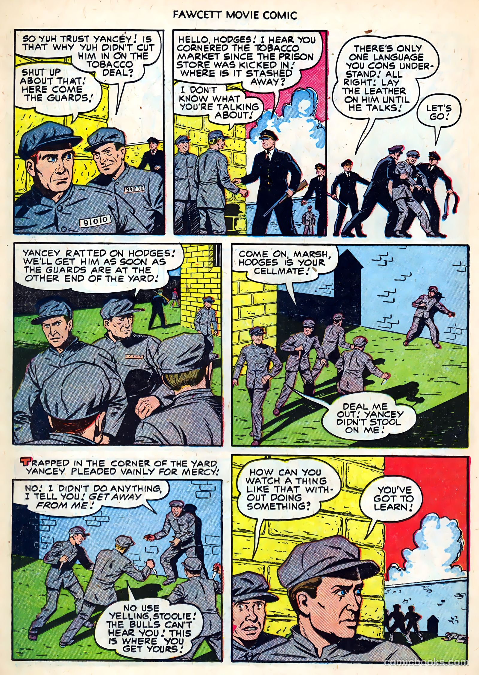 Fawcett Movie Comic #19 (1952) — page 18 of 36