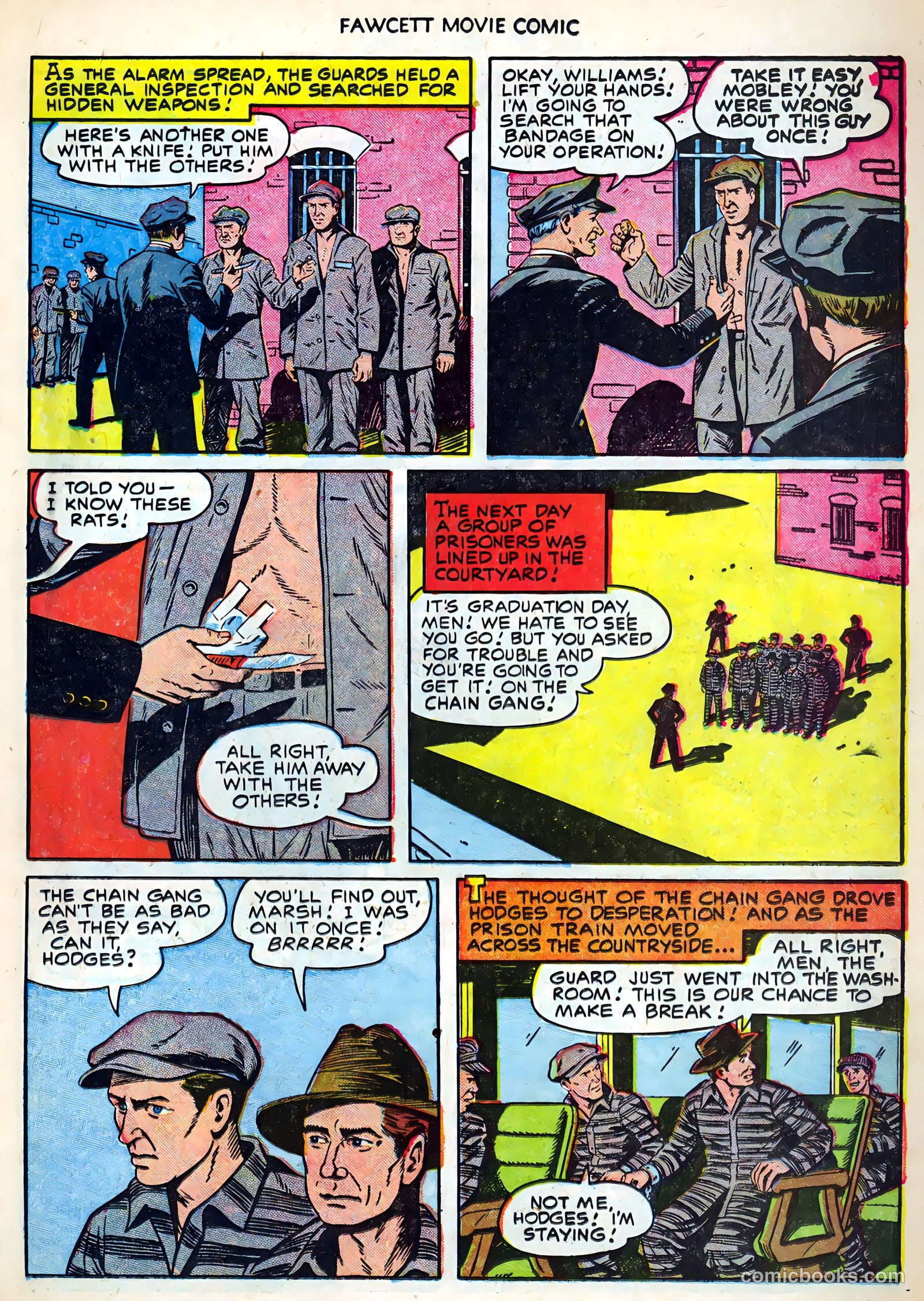 Fawcett Movie Comic #19 (1952) — page 19 of 36