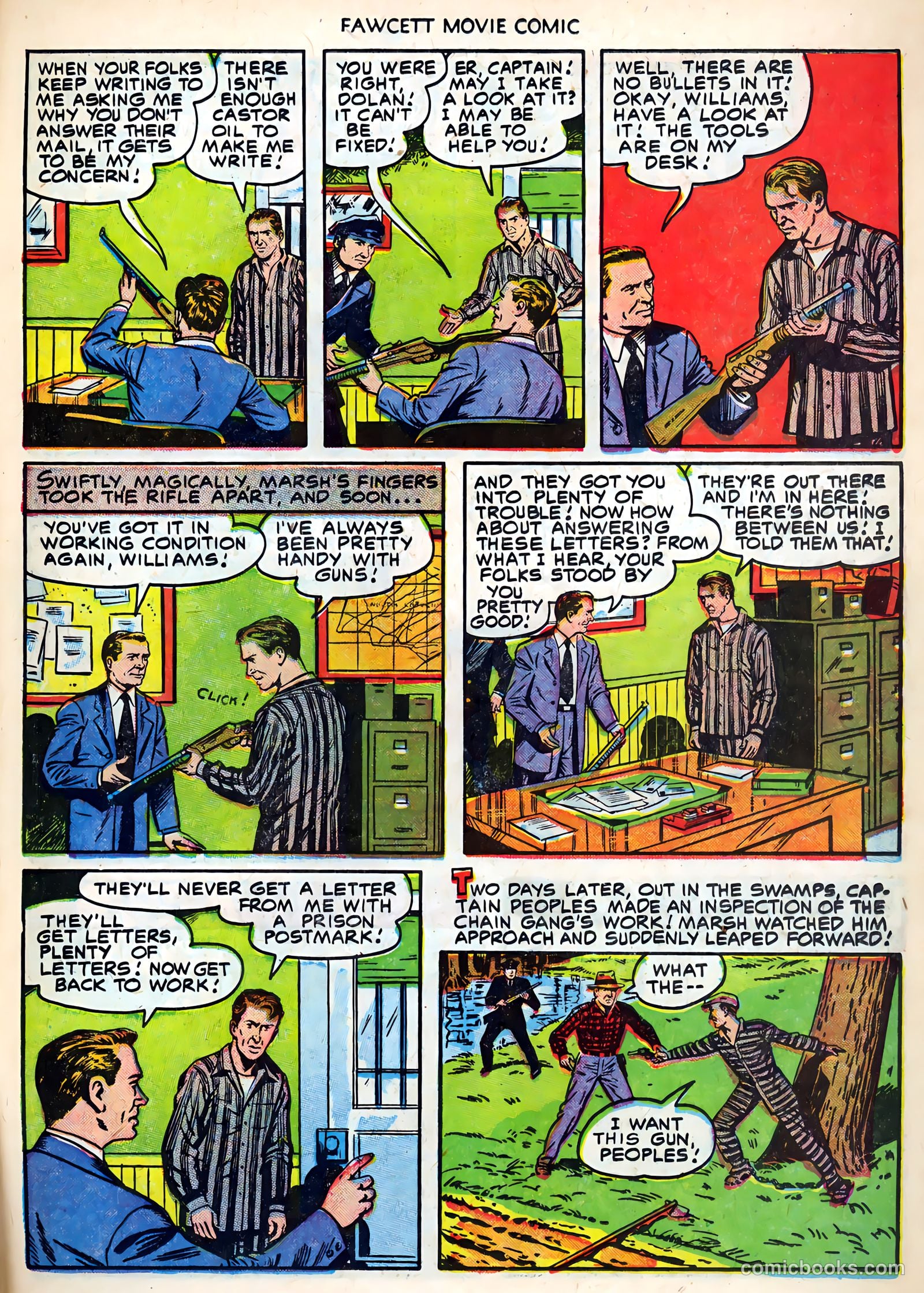 Fawcett Movie Comic #19 (1952) — page 23 of 36