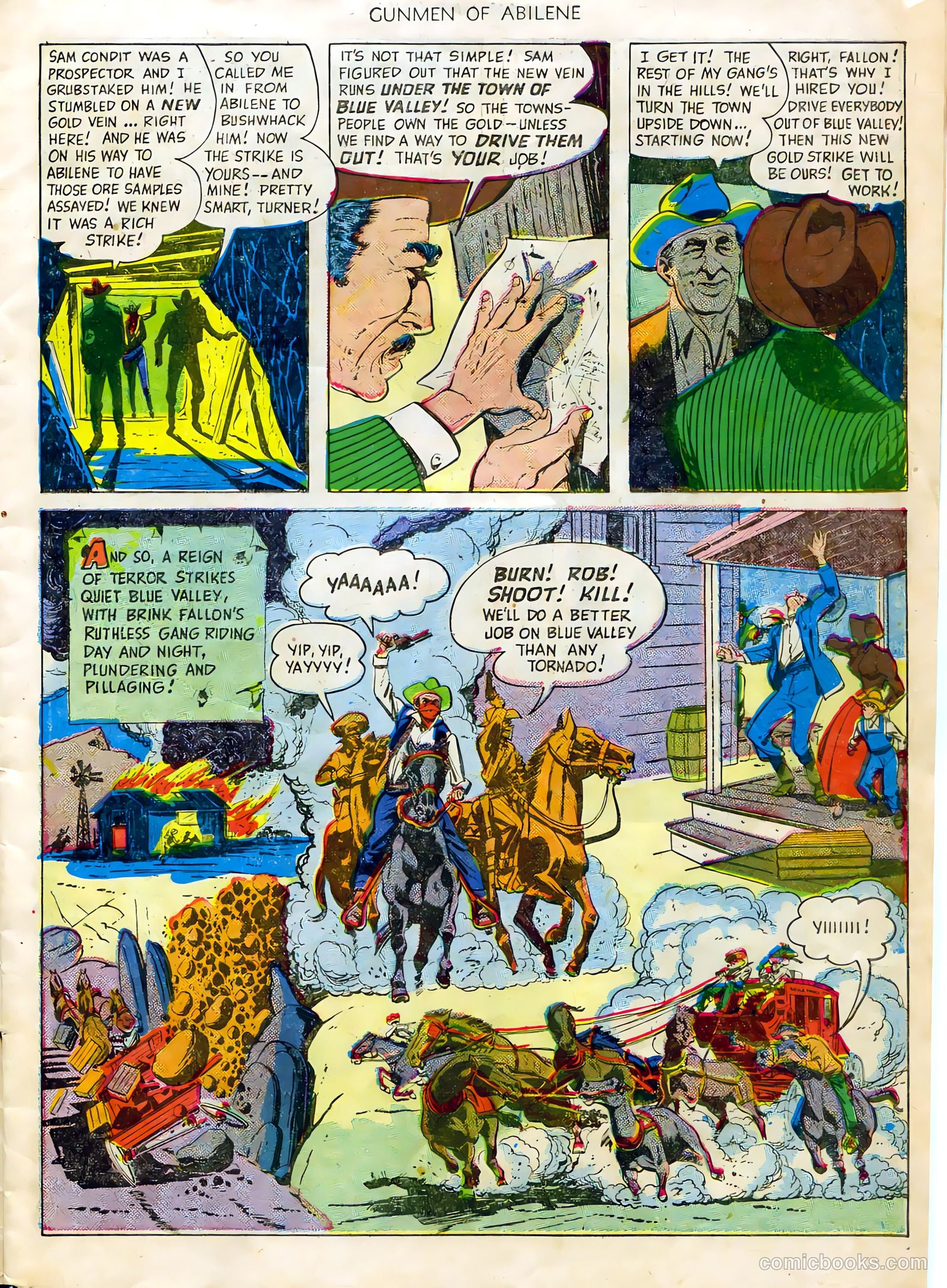 Fawcett Movie Comic #7 (1950) — page 7 of 36