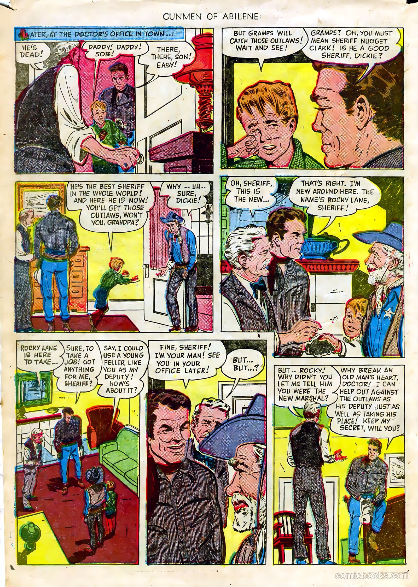 Fawcett Movie Comic #7 (1950) — page 10 of 36