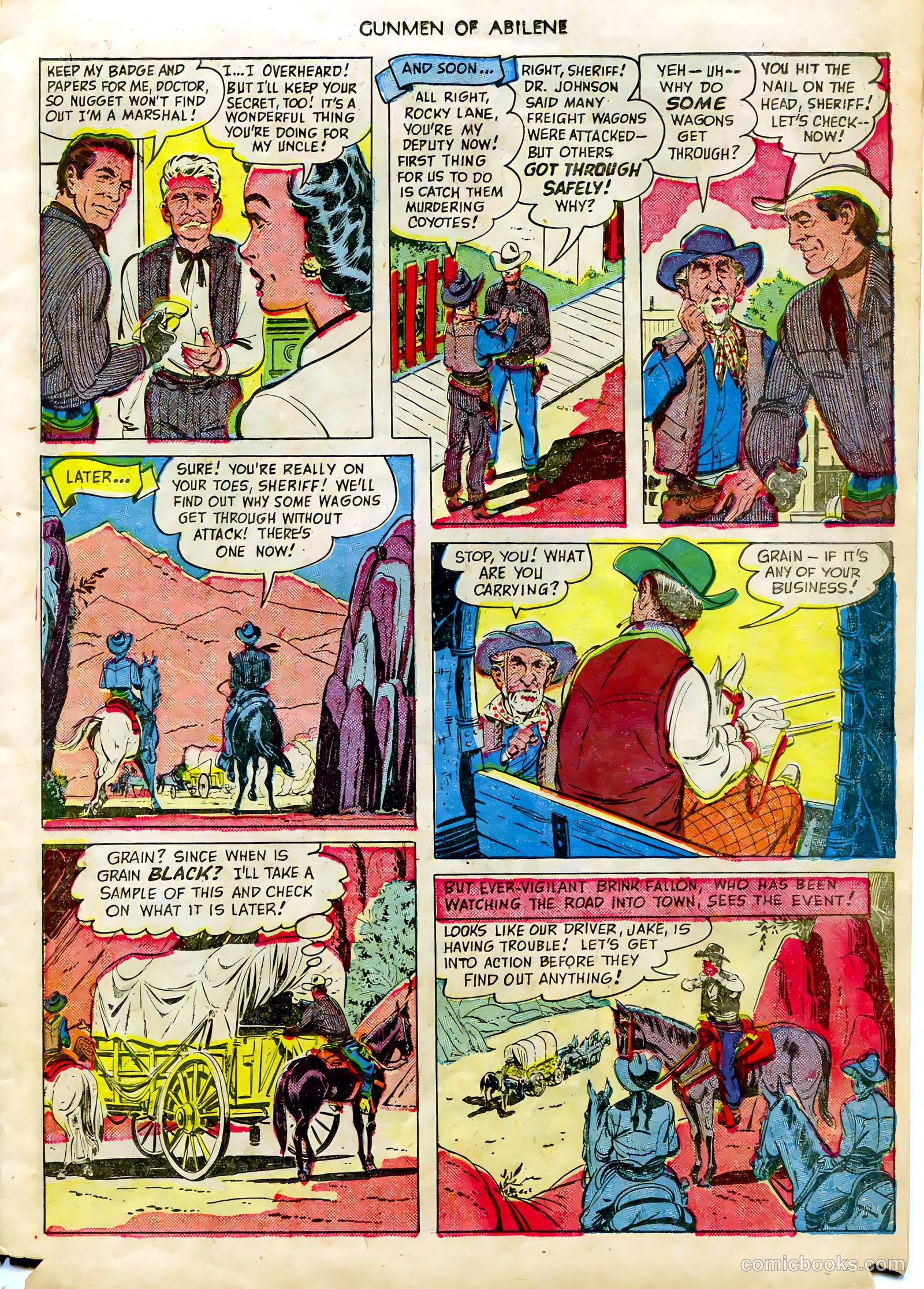 Fawcett Movie Comic #7 (1950) — page 11 of 36