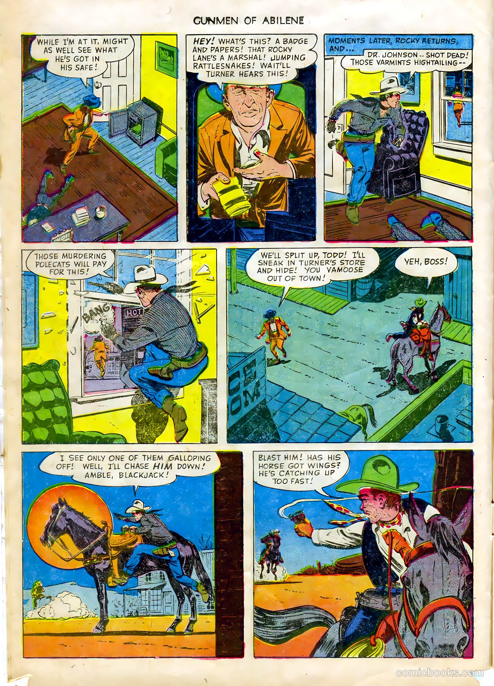 Fawcett Movie Comic #7 (1950) — page 14 of 36