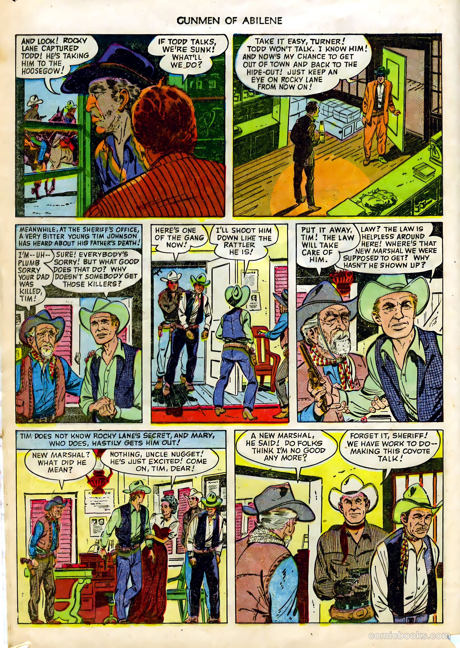 Fawcett Movie Comic #7 (1950) — page 16 of 36