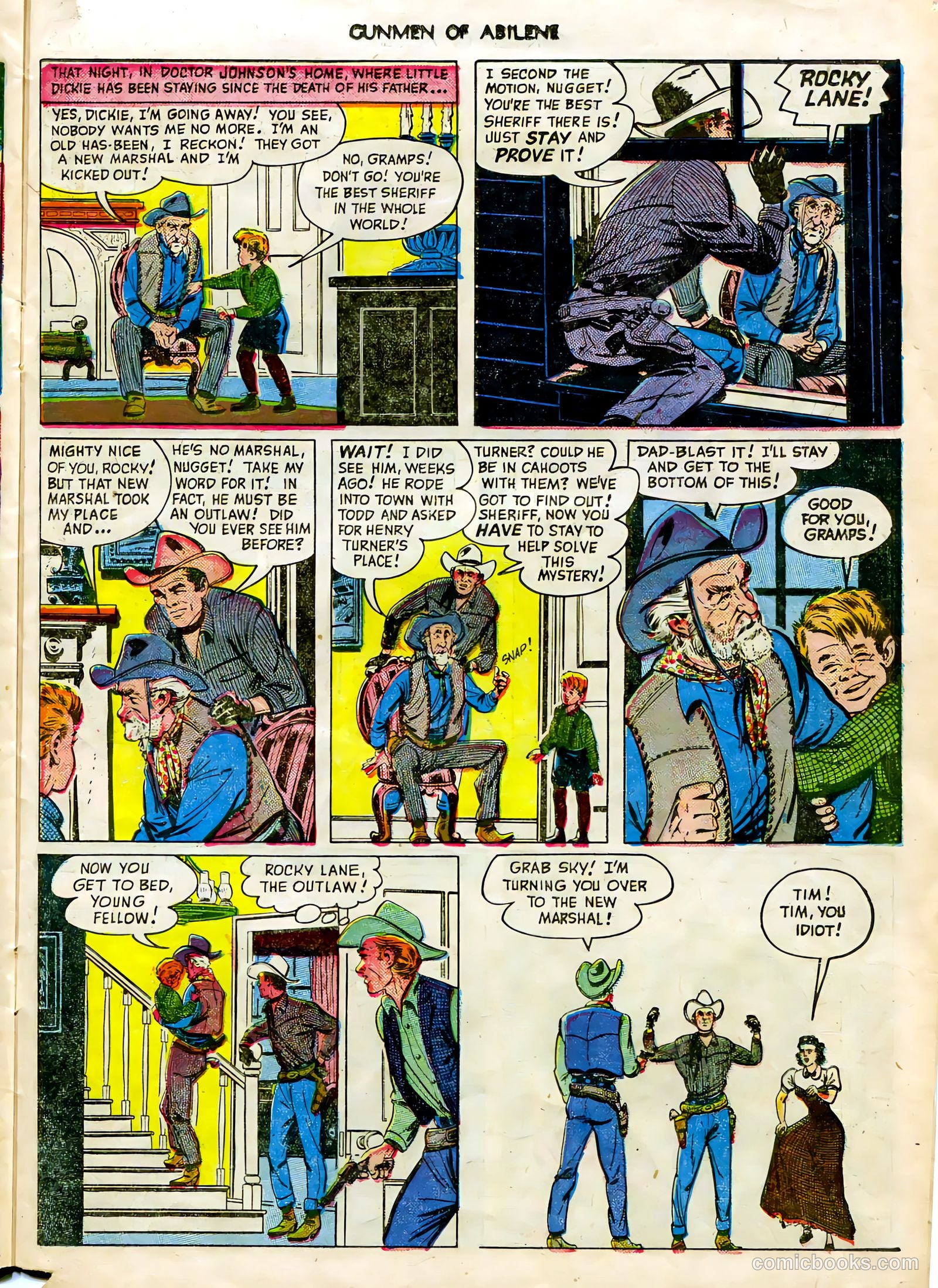 Fawcett Movie Comic #7 (1950) — page 23 of 36