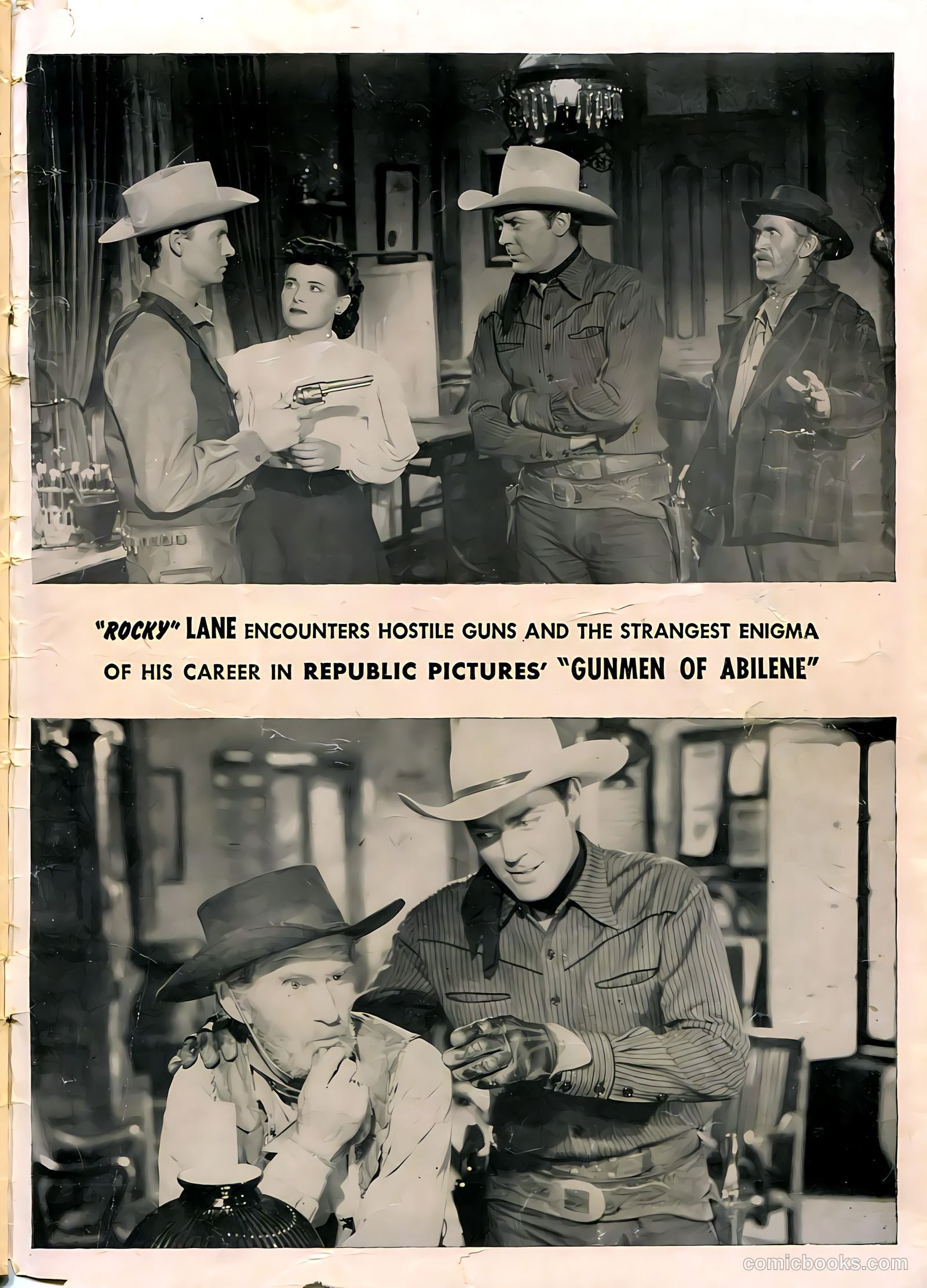 Fawcett Movie Comic #7 (1950) — page 35 of 36