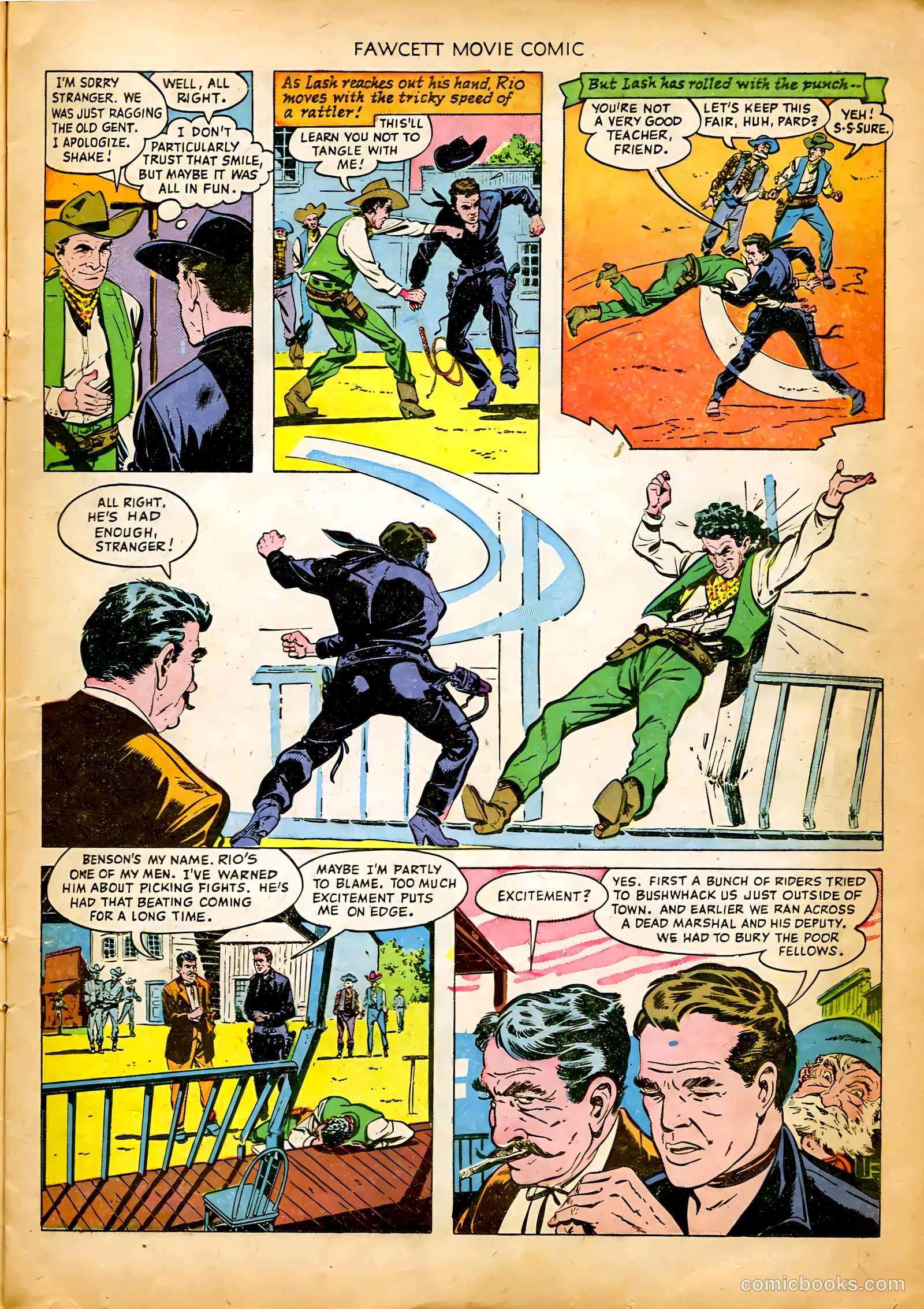Fawcett Movie Comic #8 (1950) — page 11 of 36