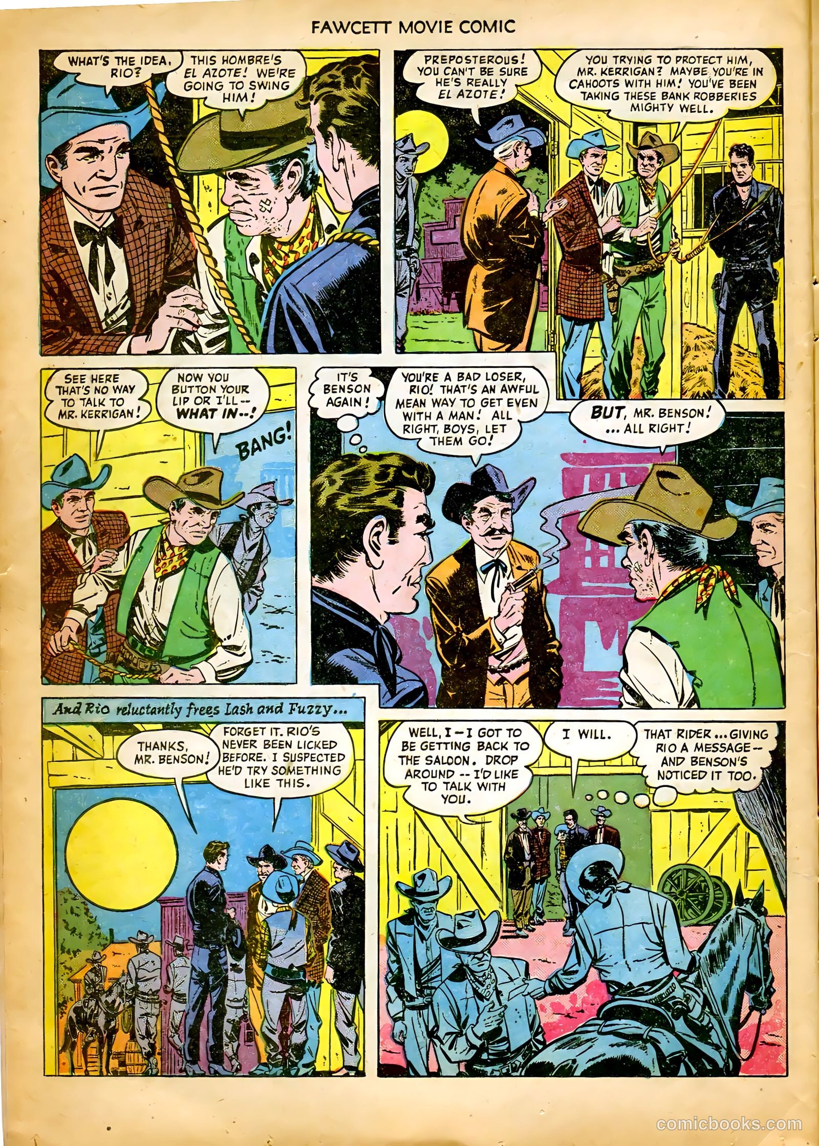Fawcett Movie Comic #8 (1950) — page 14 of 36