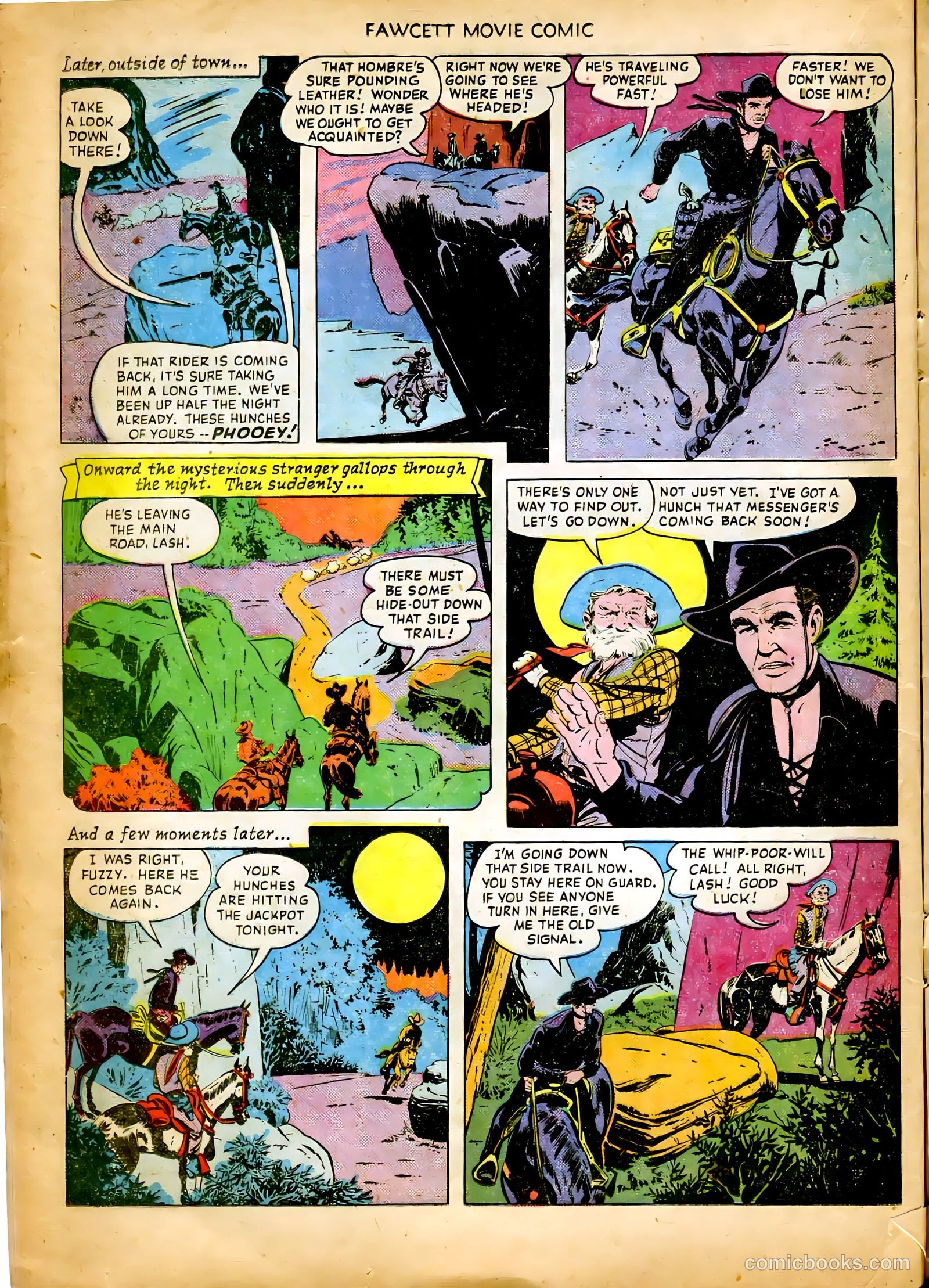 Fawcett Movie Comic #8 (1950) — page 16 of 36