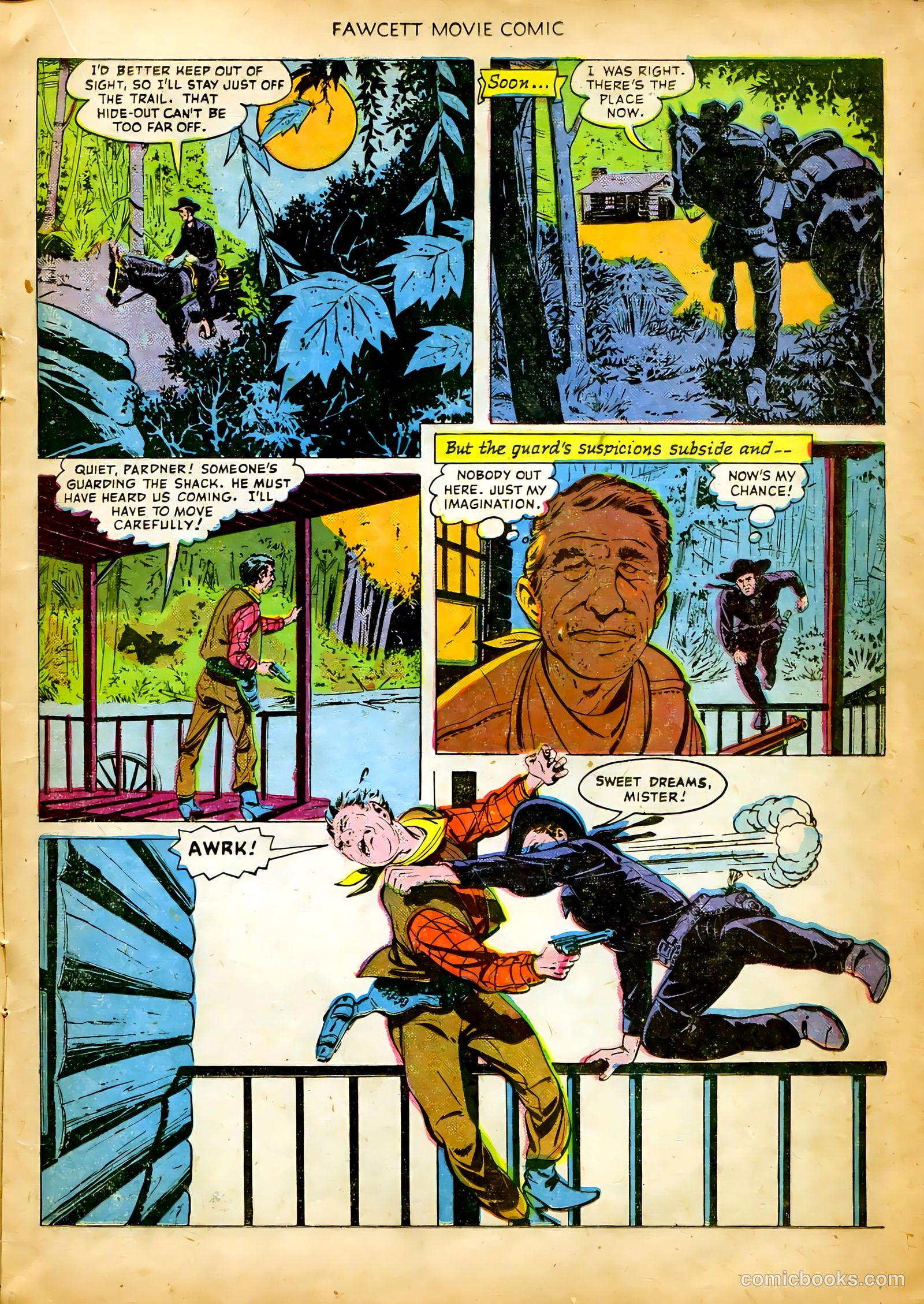 Fawcett Movie Comic #8 (1950) — page 17 of 36