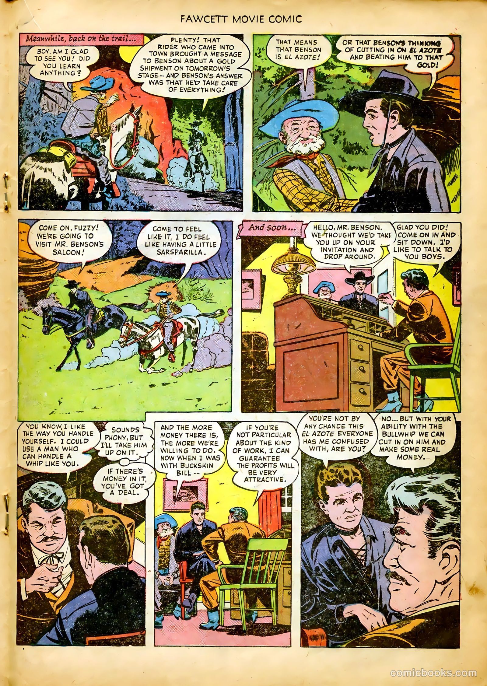 Fawcett Movie Comic #8 (1950) — page 19 of 36