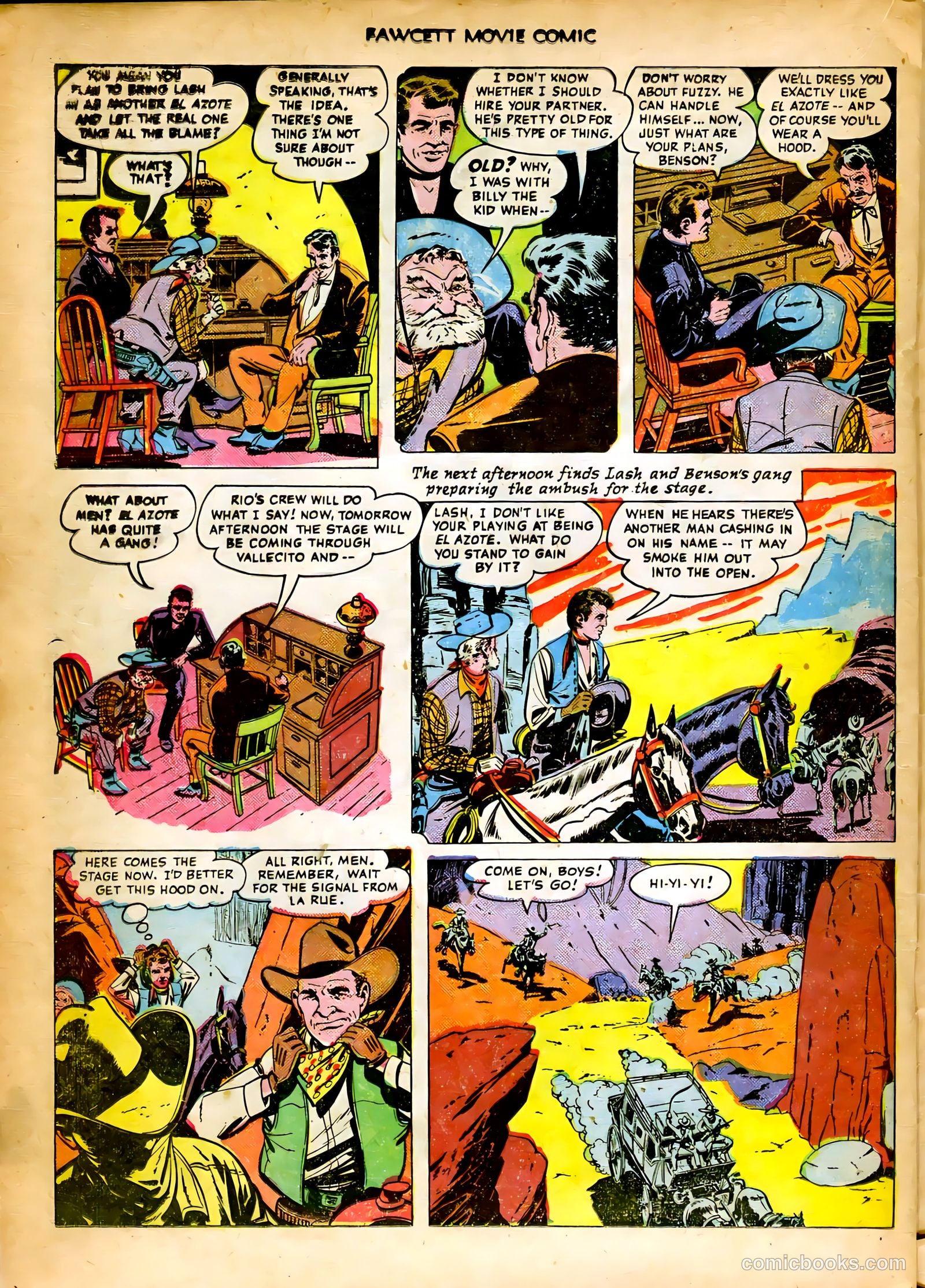 Fawcett Movie Comic #8 (1950) — page 20 of 36