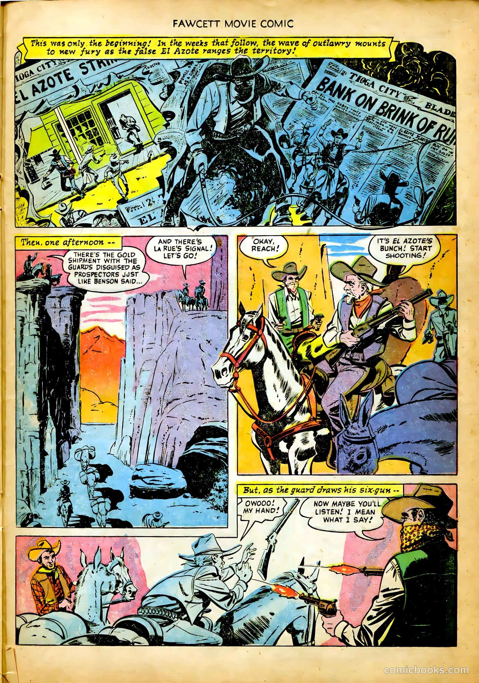 Fawcett Movie Comic #8 (1950) — page 21 of 36