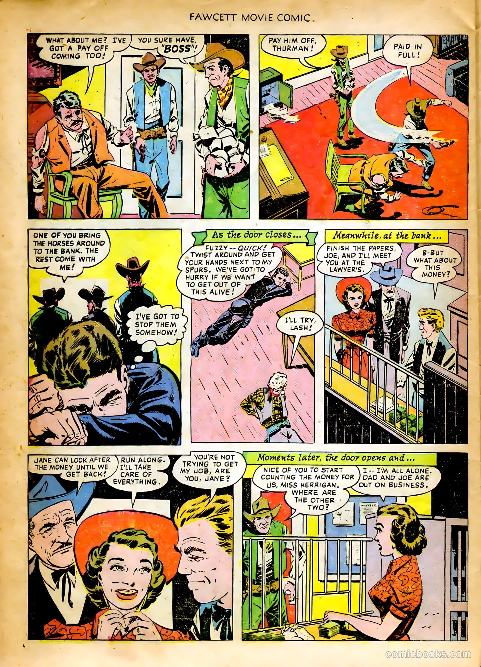 Fawcett Movie Comic #8 (1950) — page 28 of 36