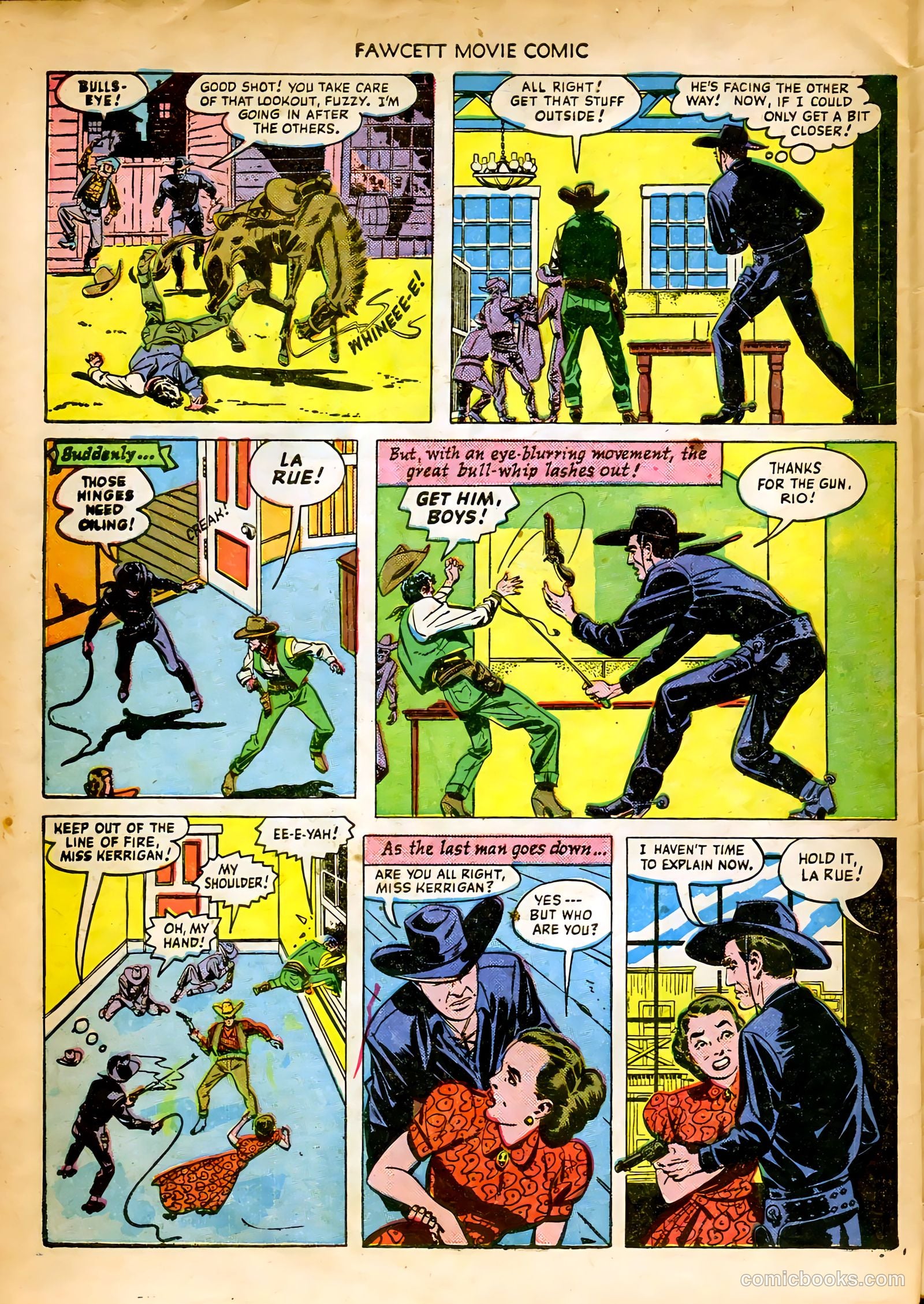 Fawcett Movie Comic #8 (1950) — page 30 of 36