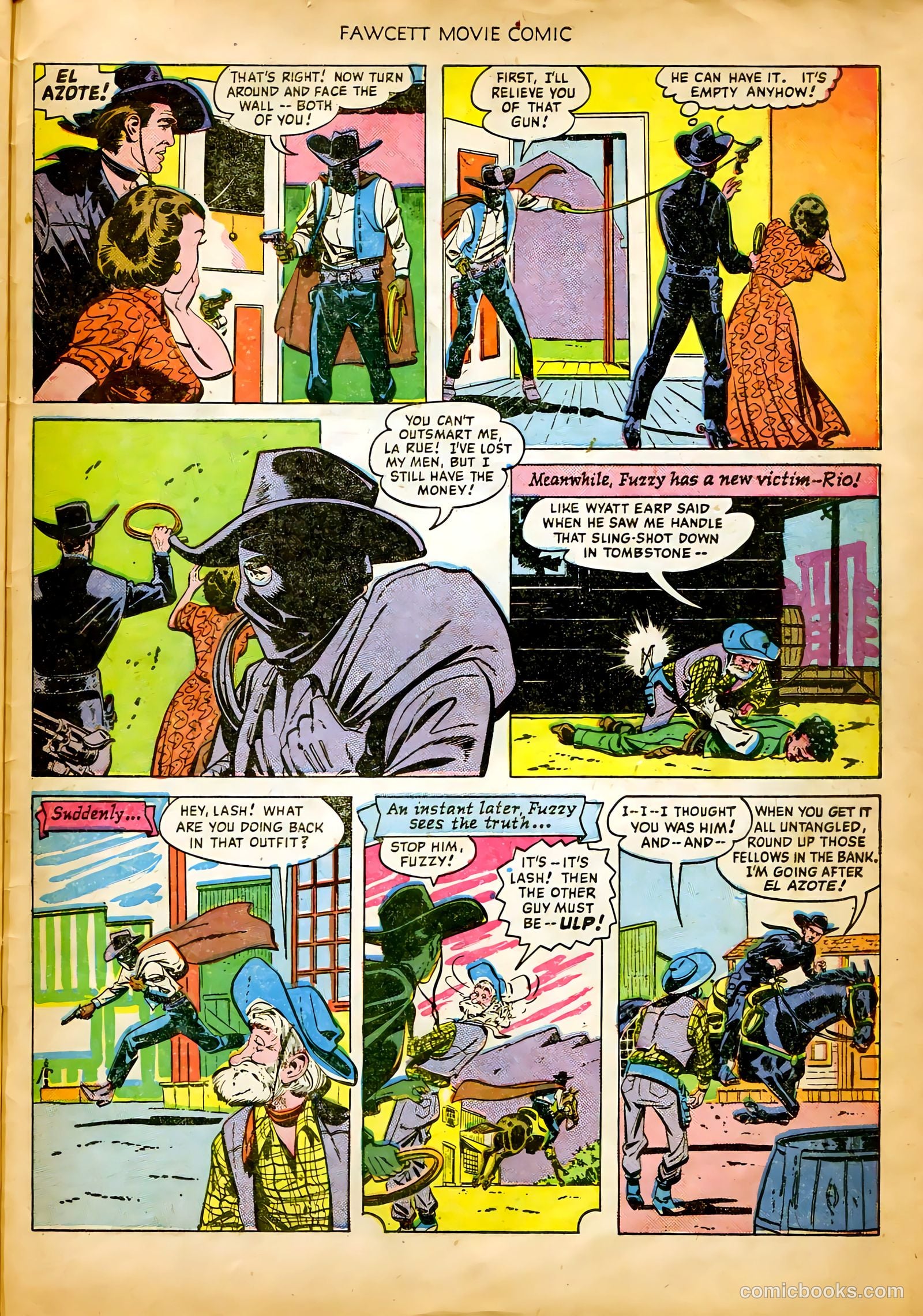 Fawcett Movie Comic #8 (1950) — page 31 of 36
