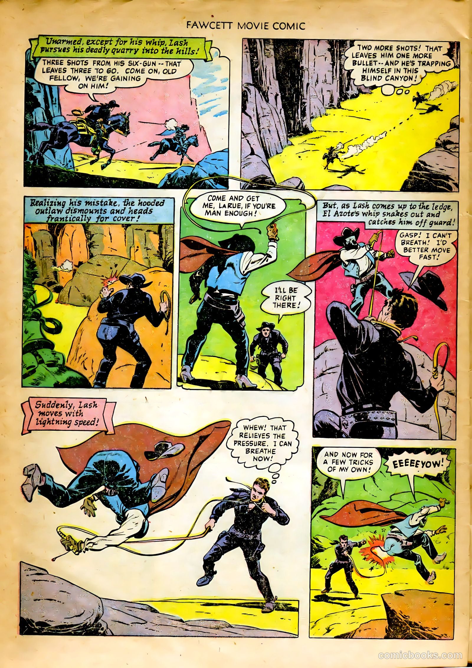 Fawcett Movie Comic #8 (1950) — page 32 of 36