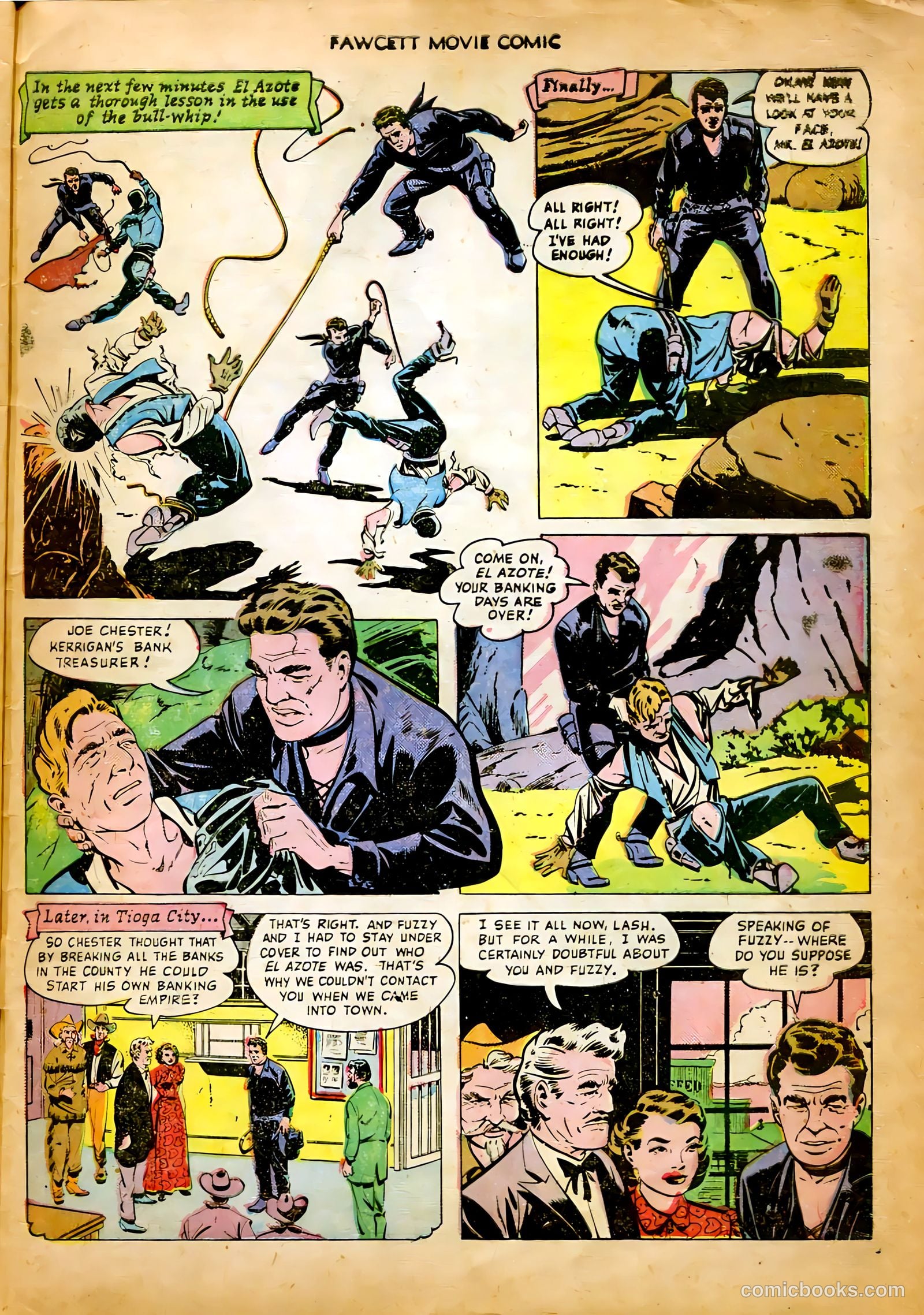 Fawcett Movie Comic #8 (1950) — page 33 of 36