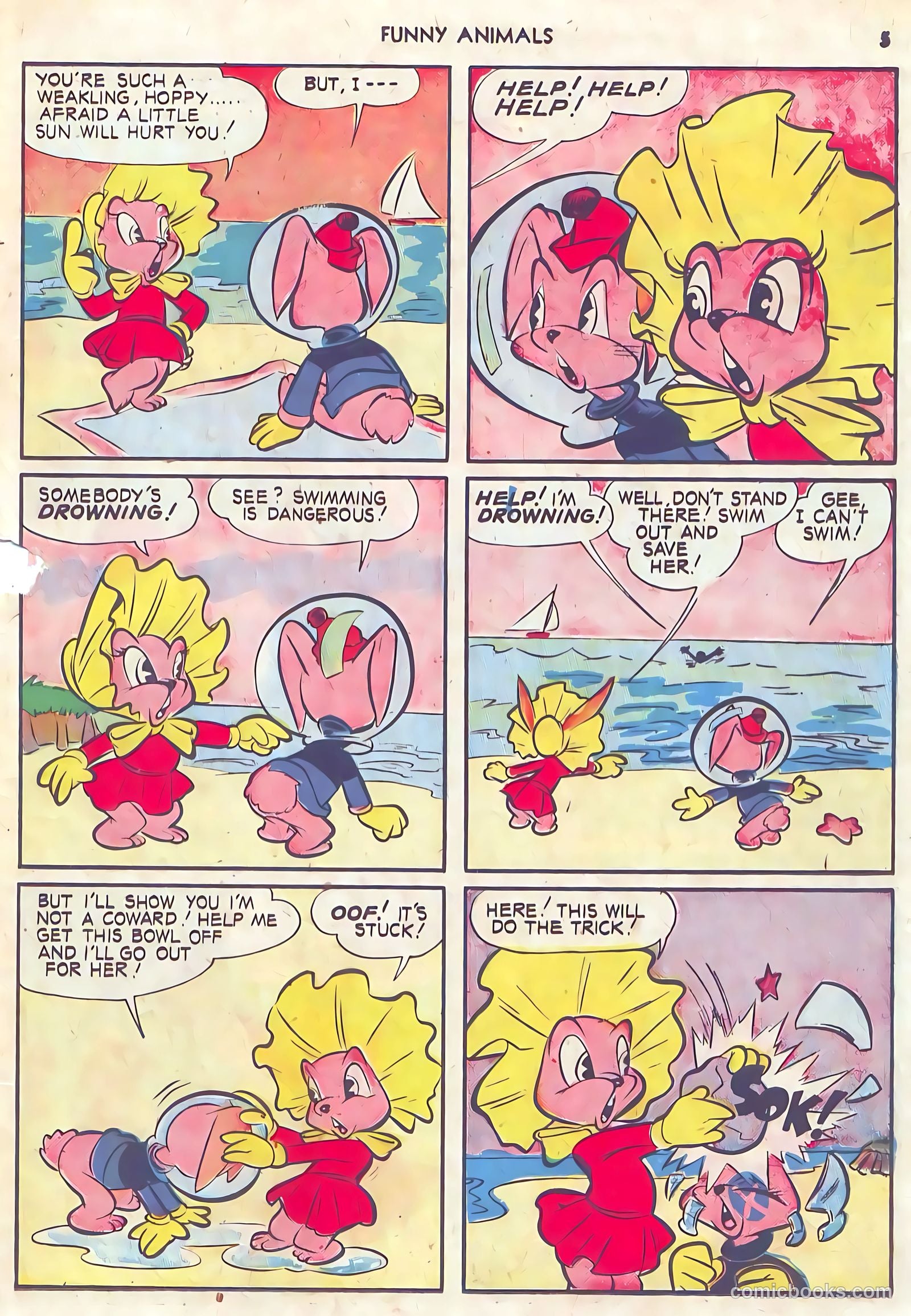 Fawcett's Funny Animals #10 (1943) — page 5